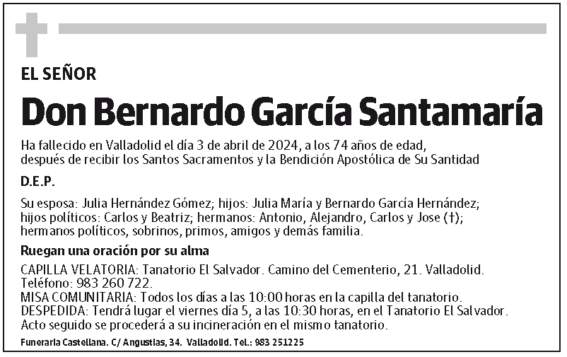 Bernardo García Santamaría