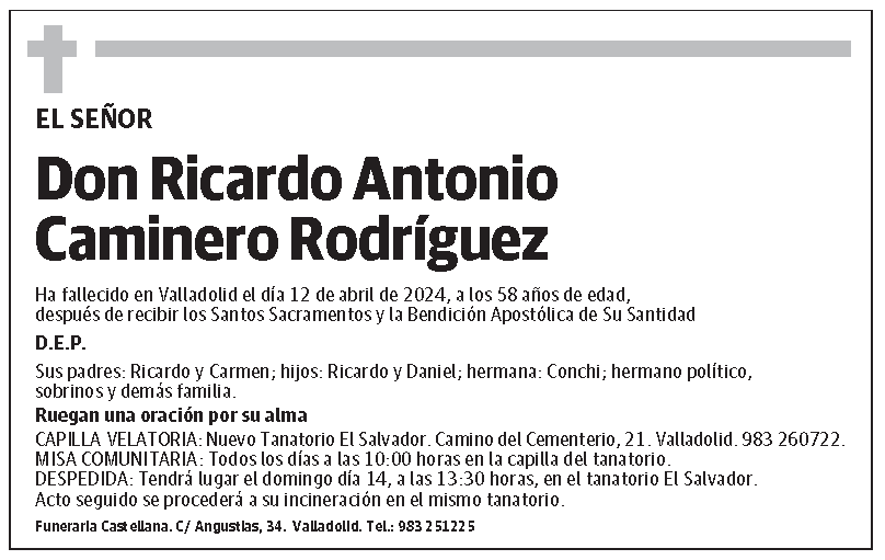 Ricardo Antonio Caminero Rodríguez