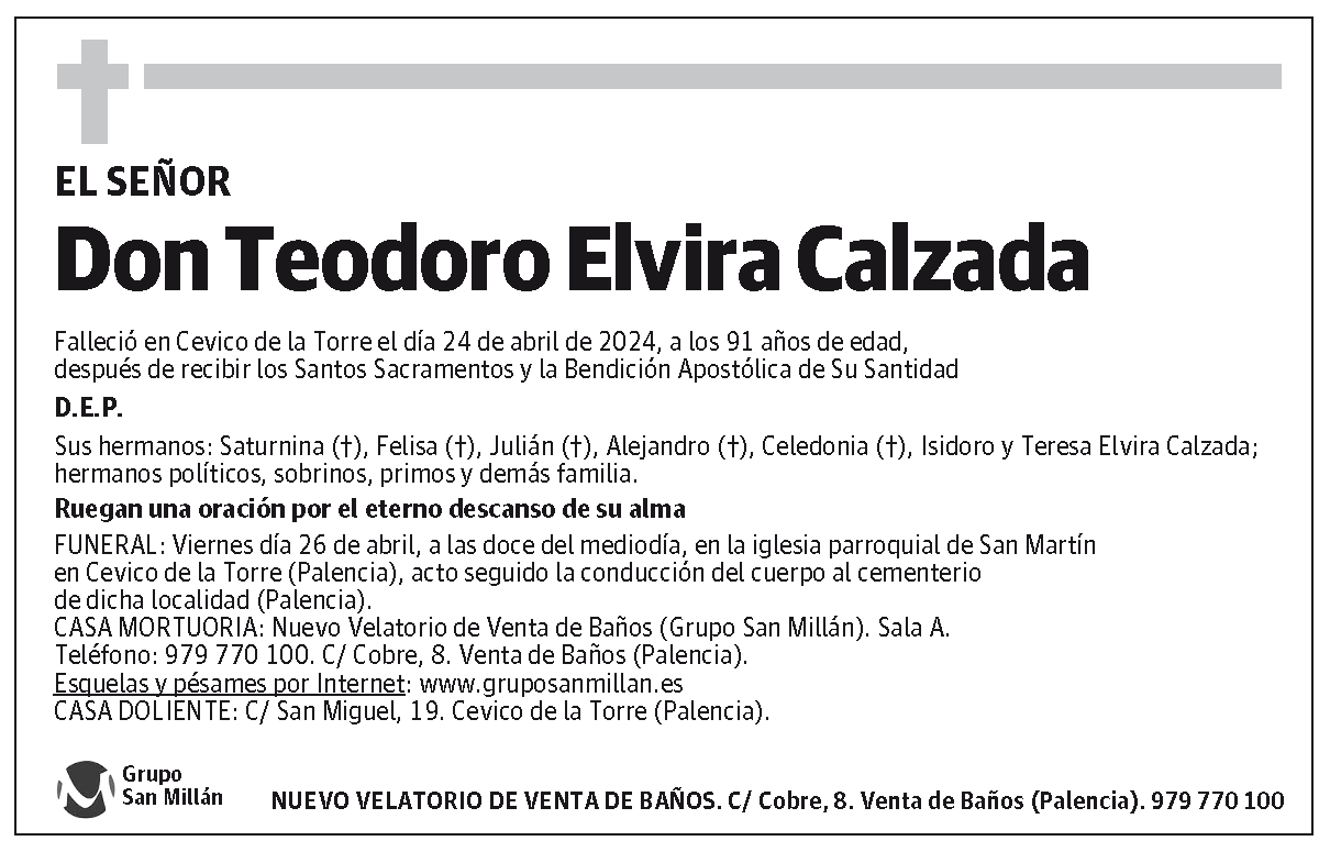 Teodoro Elvira Calzada