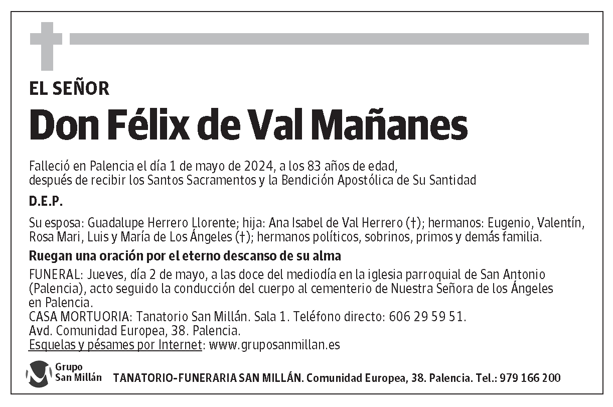 Félix de Val Mañanes