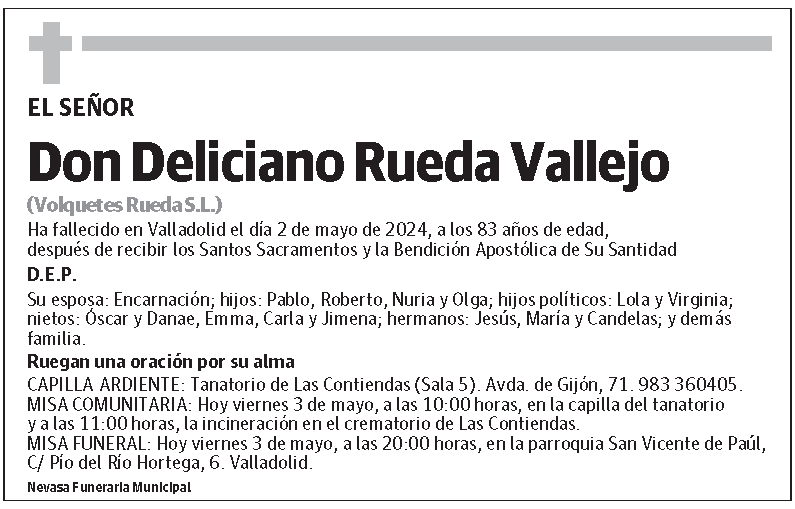 Deliciano Rueda Vallejo