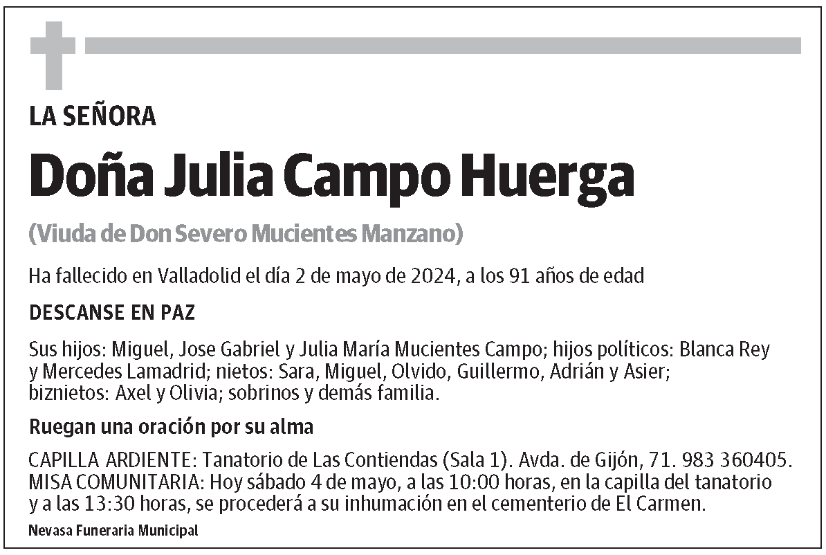 Julia Campo Huerga