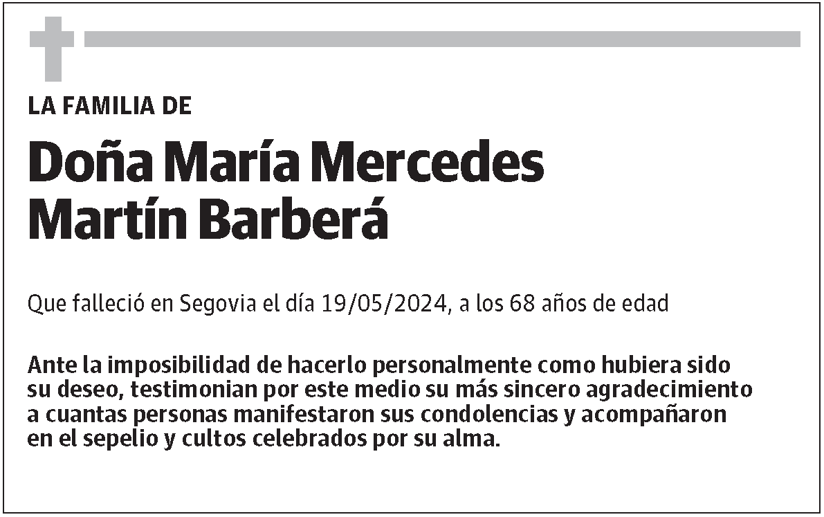 María Mercedes Martín Barberá