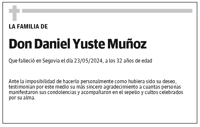 Daniel Yuste Muñoz