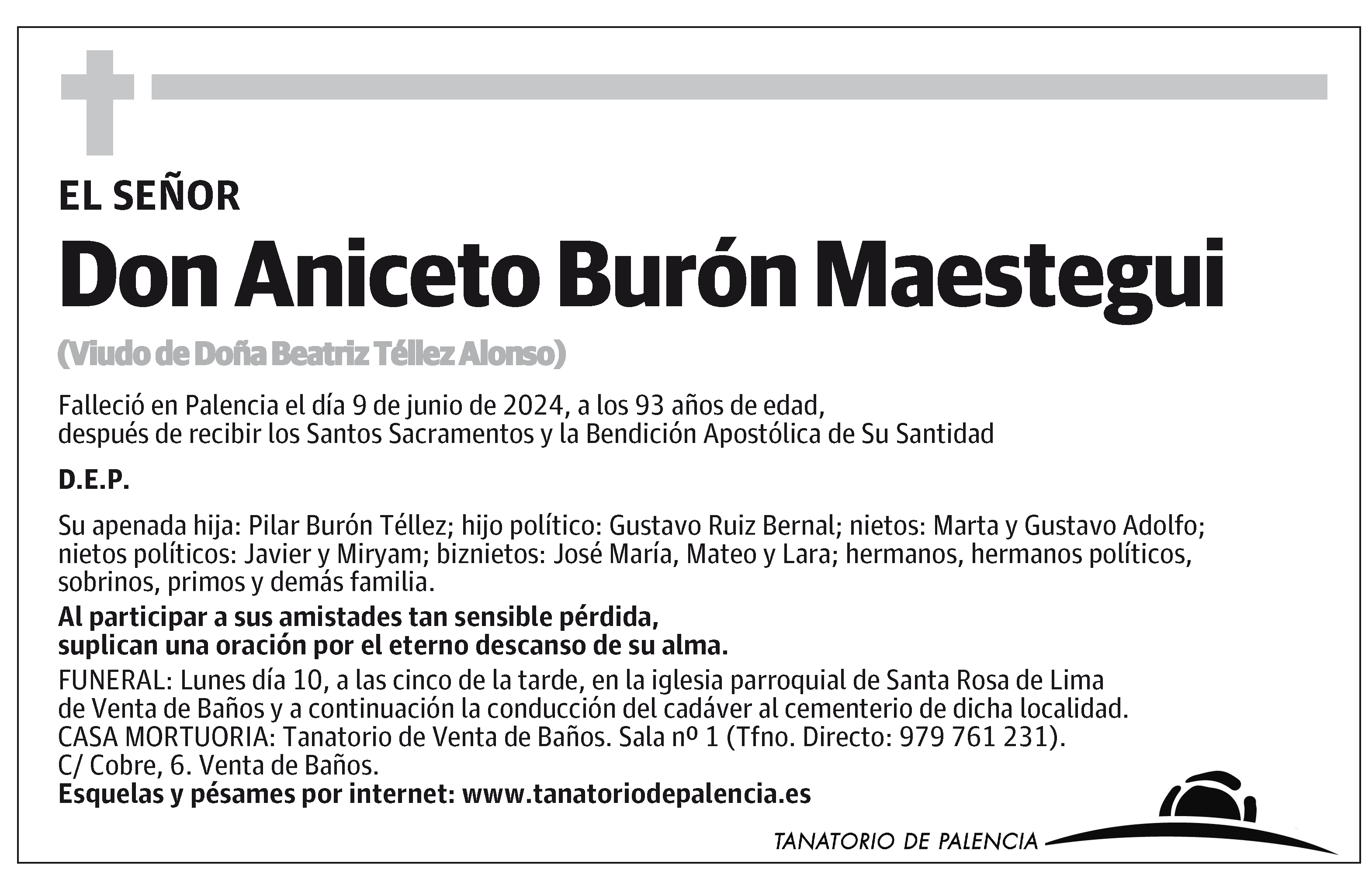 Aniceto Burón Maestegui