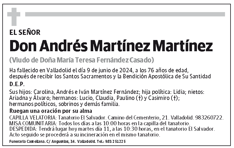 Andrés Martínez Martínez