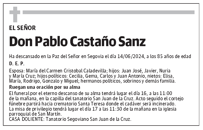 Pablo Castaño Sanz