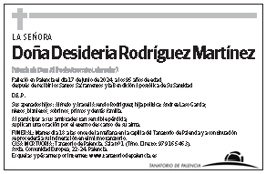 Desideria Rodríguez Martínez
