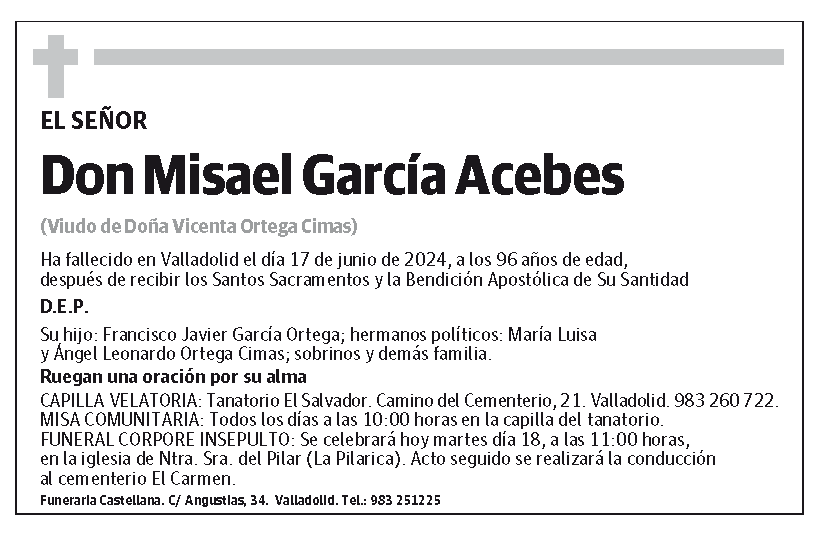 Misael García Acebes