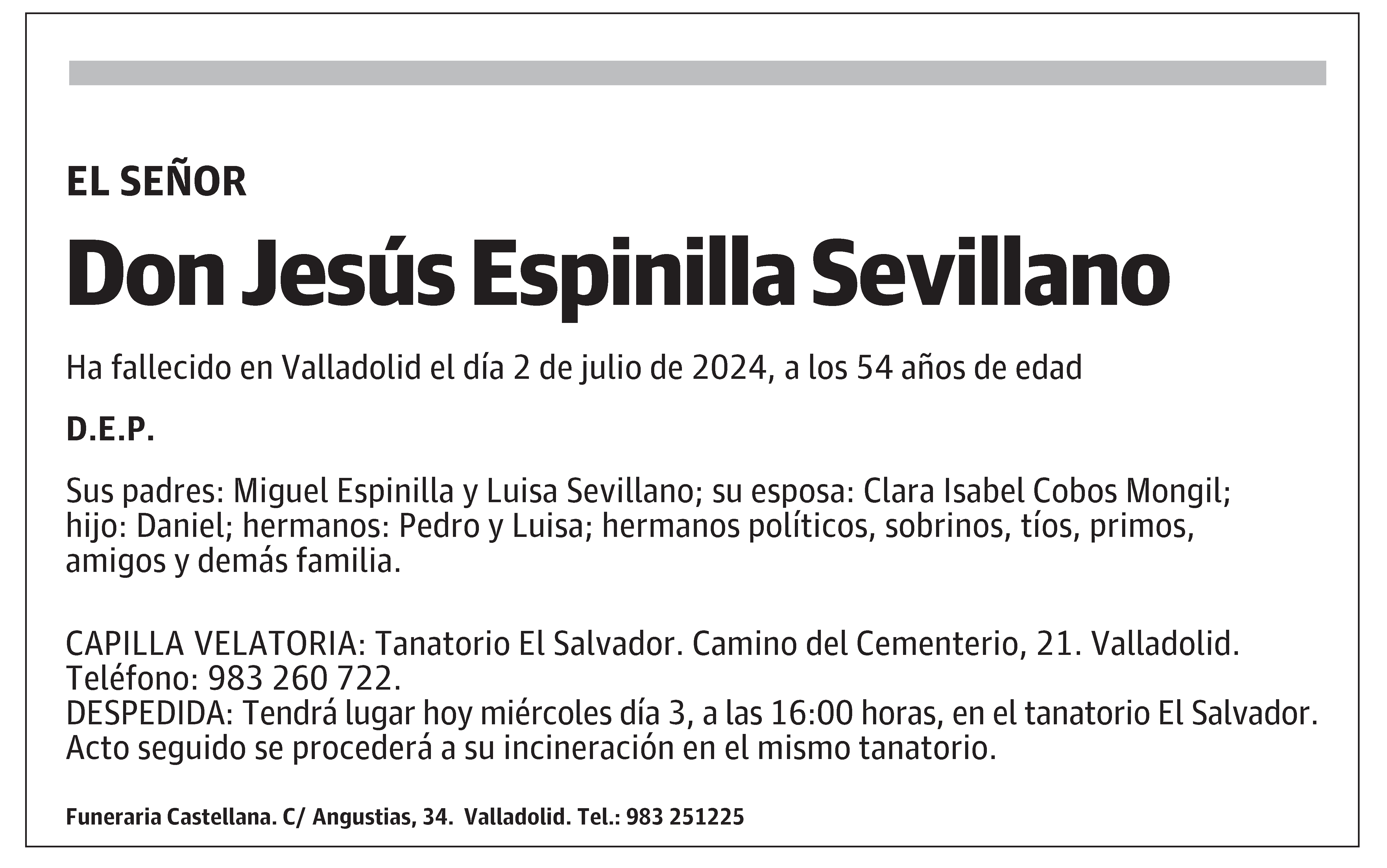 Jesús Espinilla Sevillano
