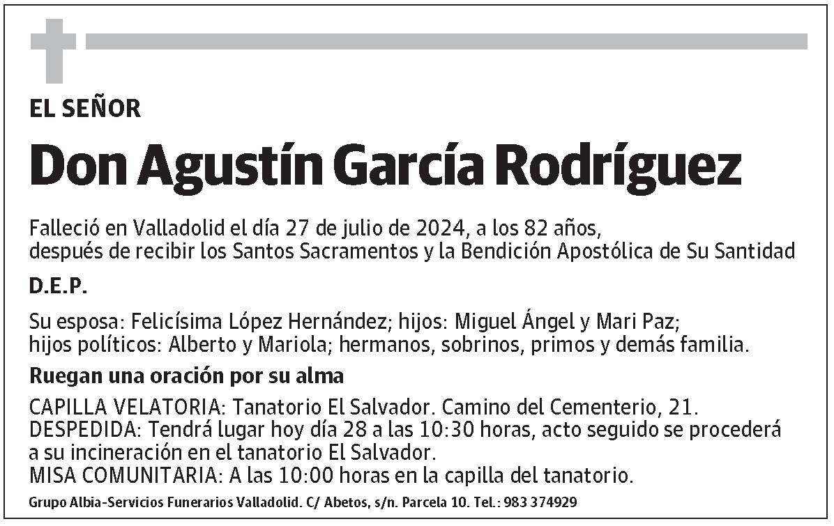 Agustín García Rodríguez