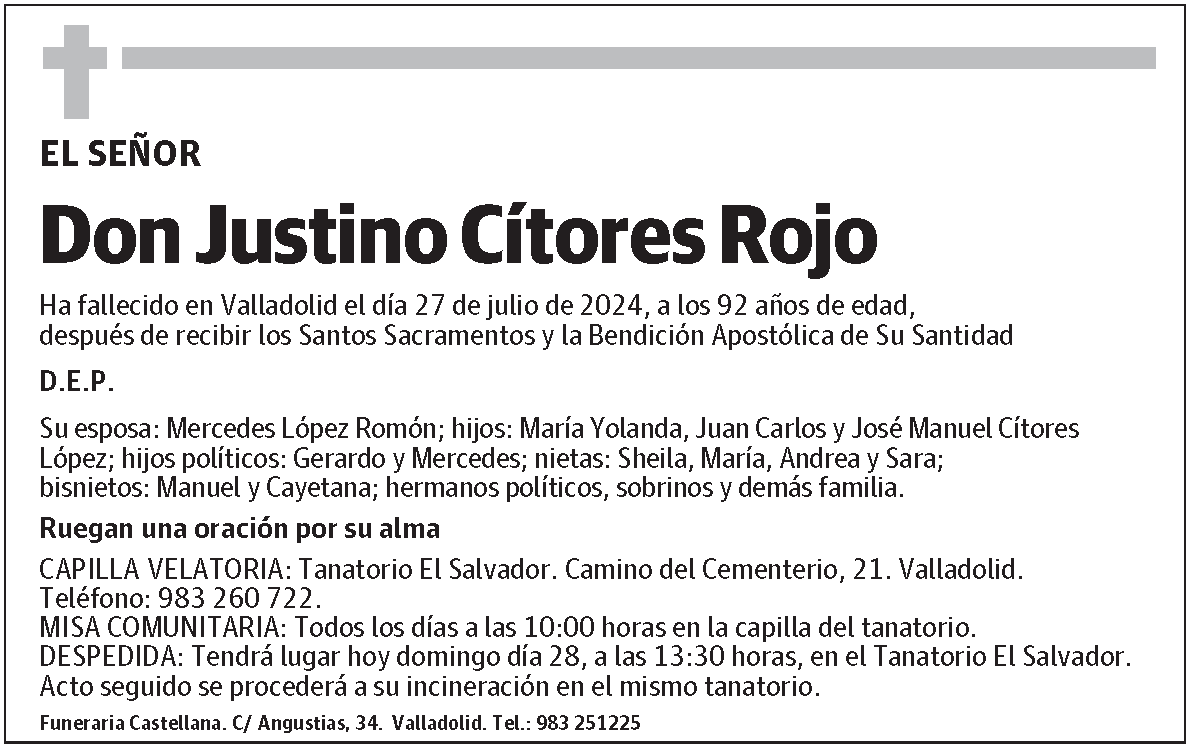Justino Cítores Rojo