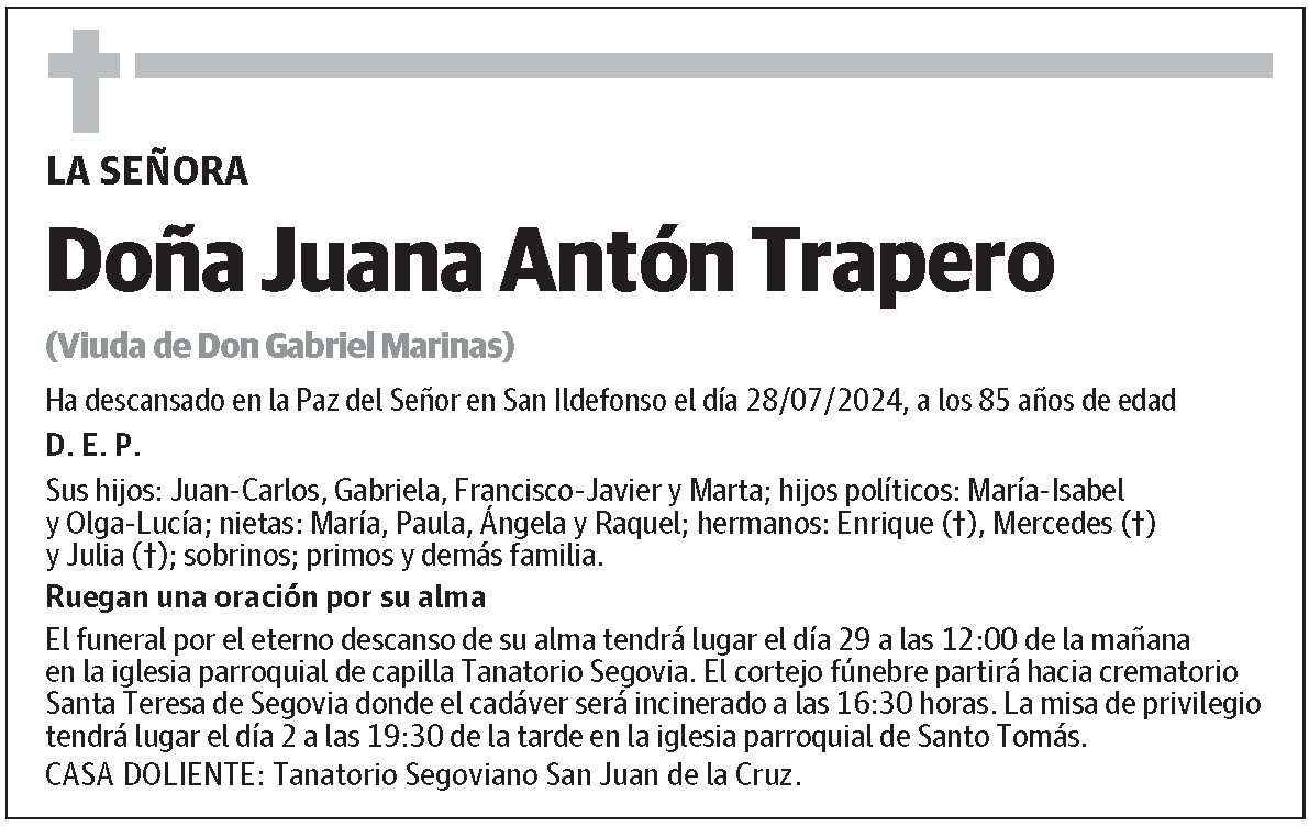 Juana Antón Trapero