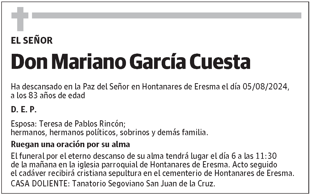 Mariano García Cuesta