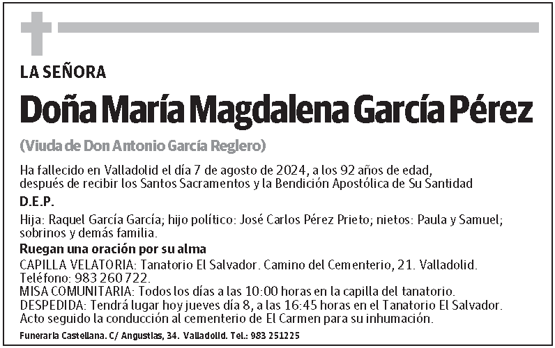 María Magdalena García Pérez
