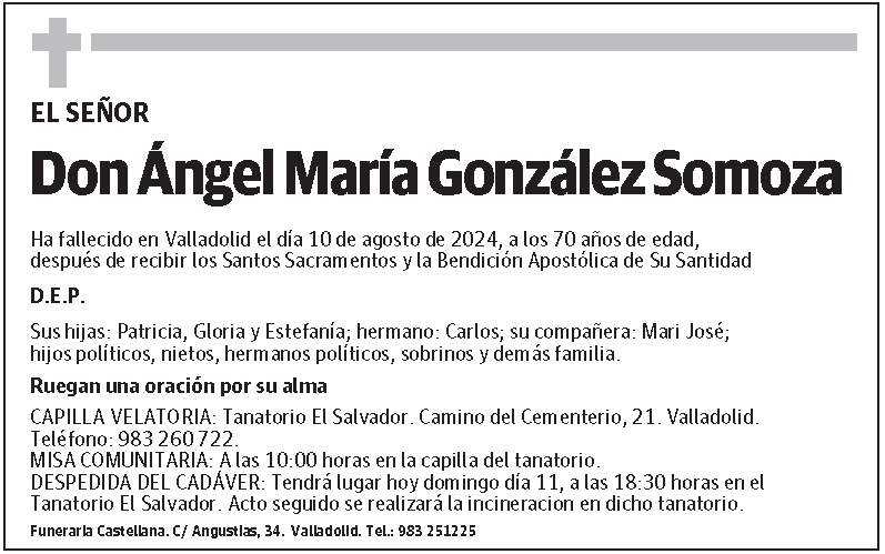 Ángel María González Somoza