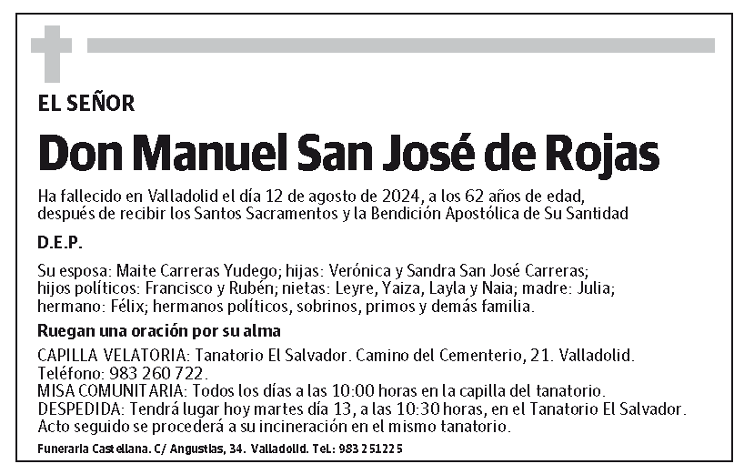 Manuel San José de Rojas
