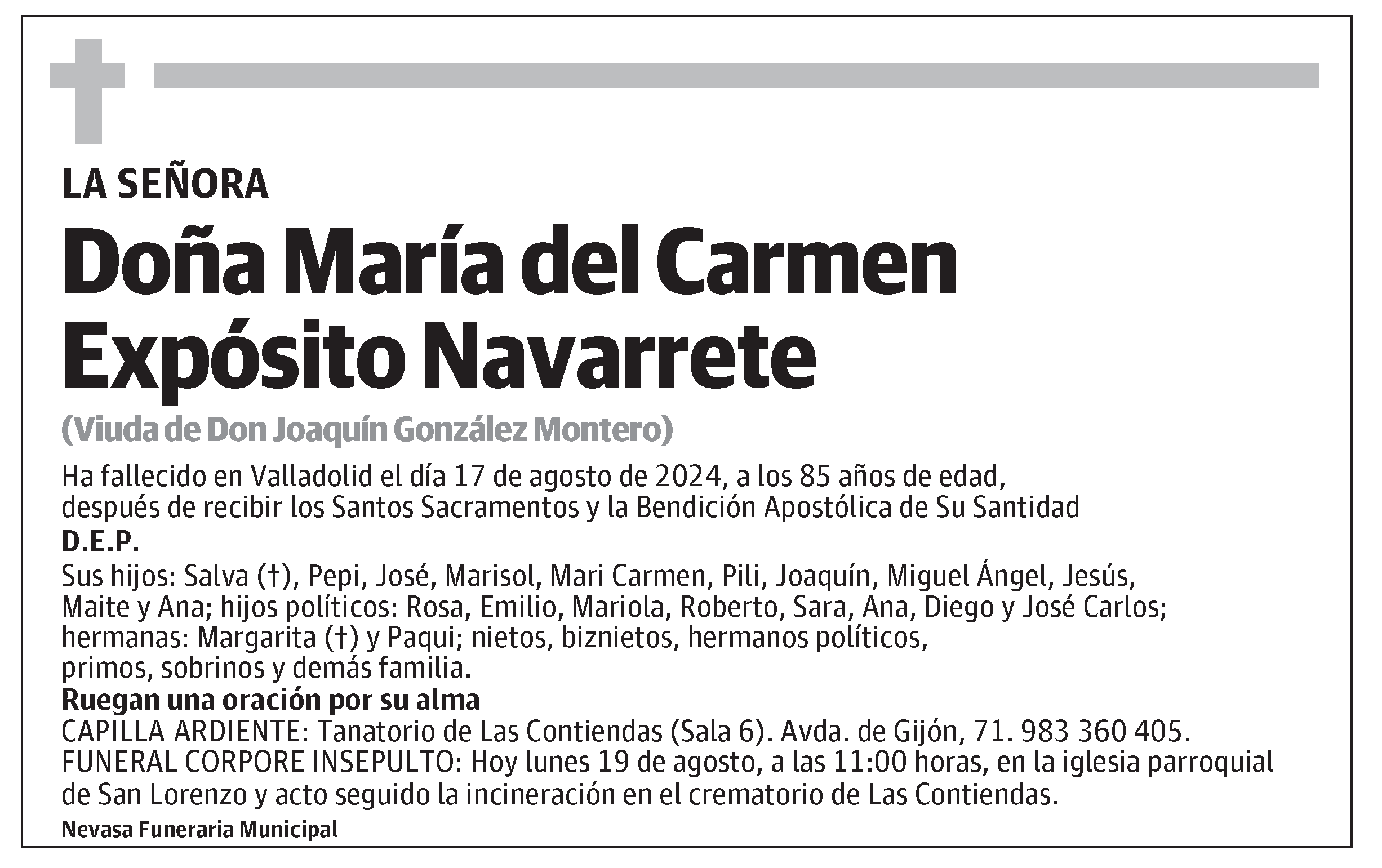 María del Carmen Expósito Navarrete