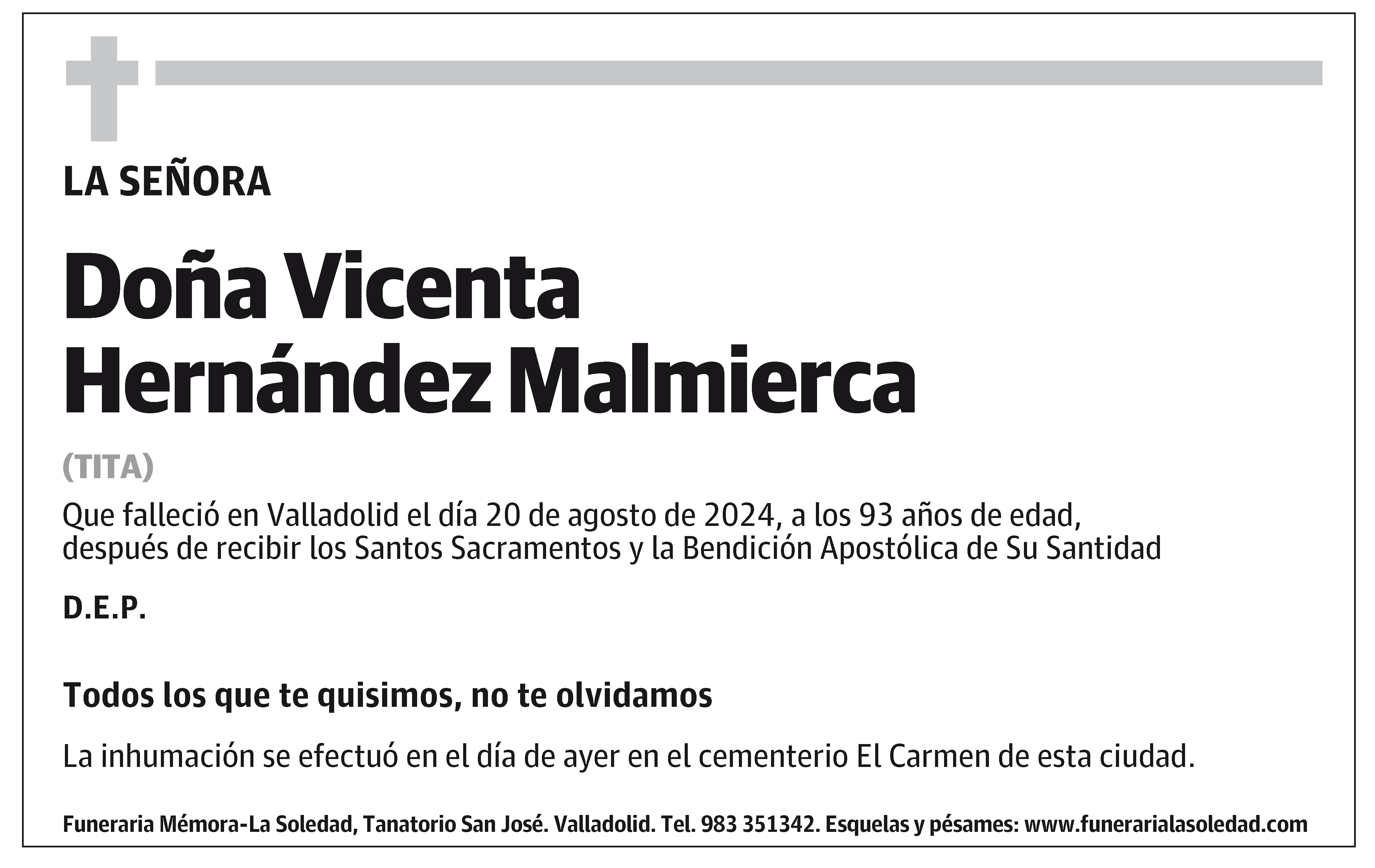 Vicenta Hernández Malmierca
