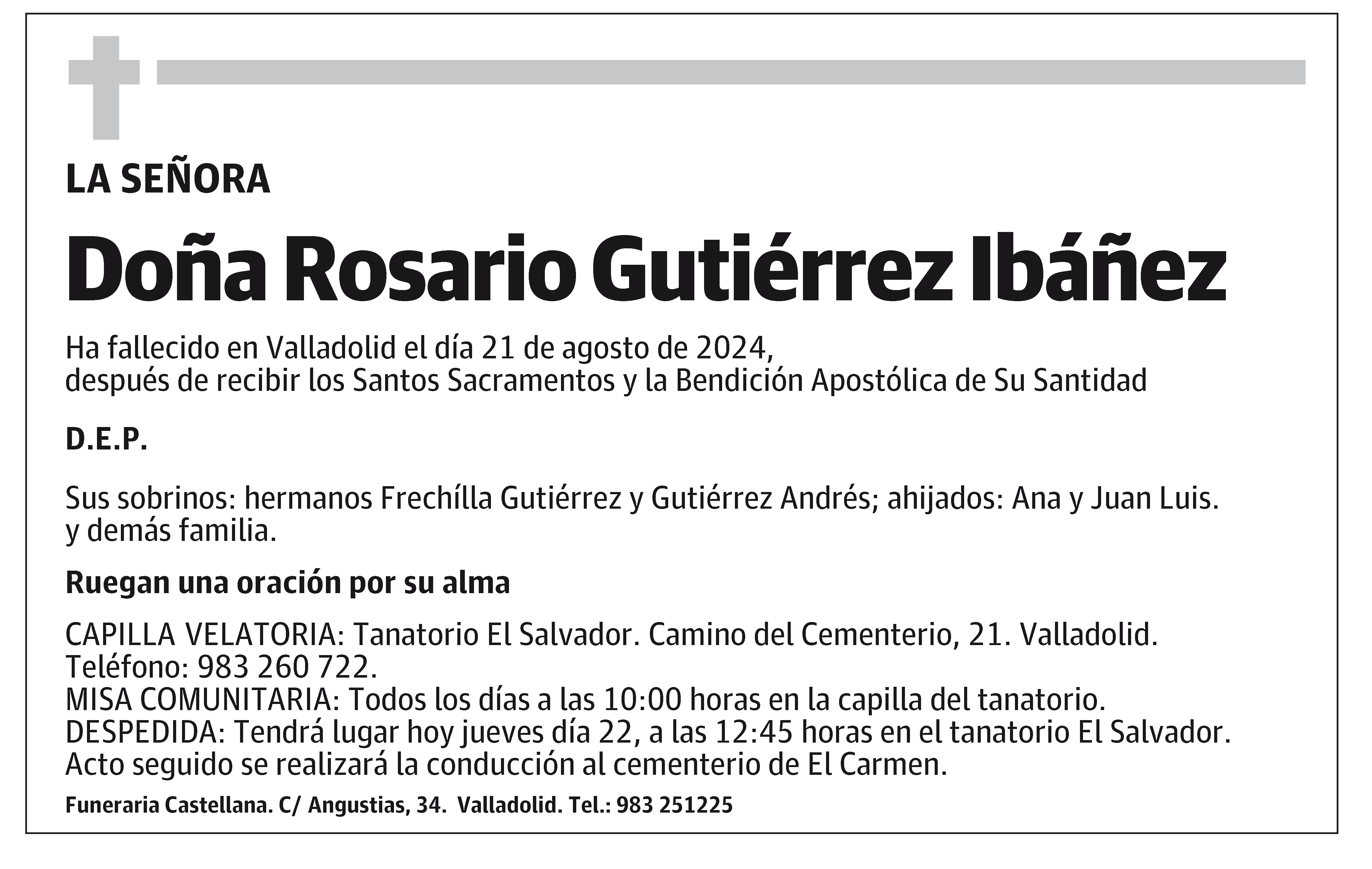 Rosario Gutiérrez Ibáñez