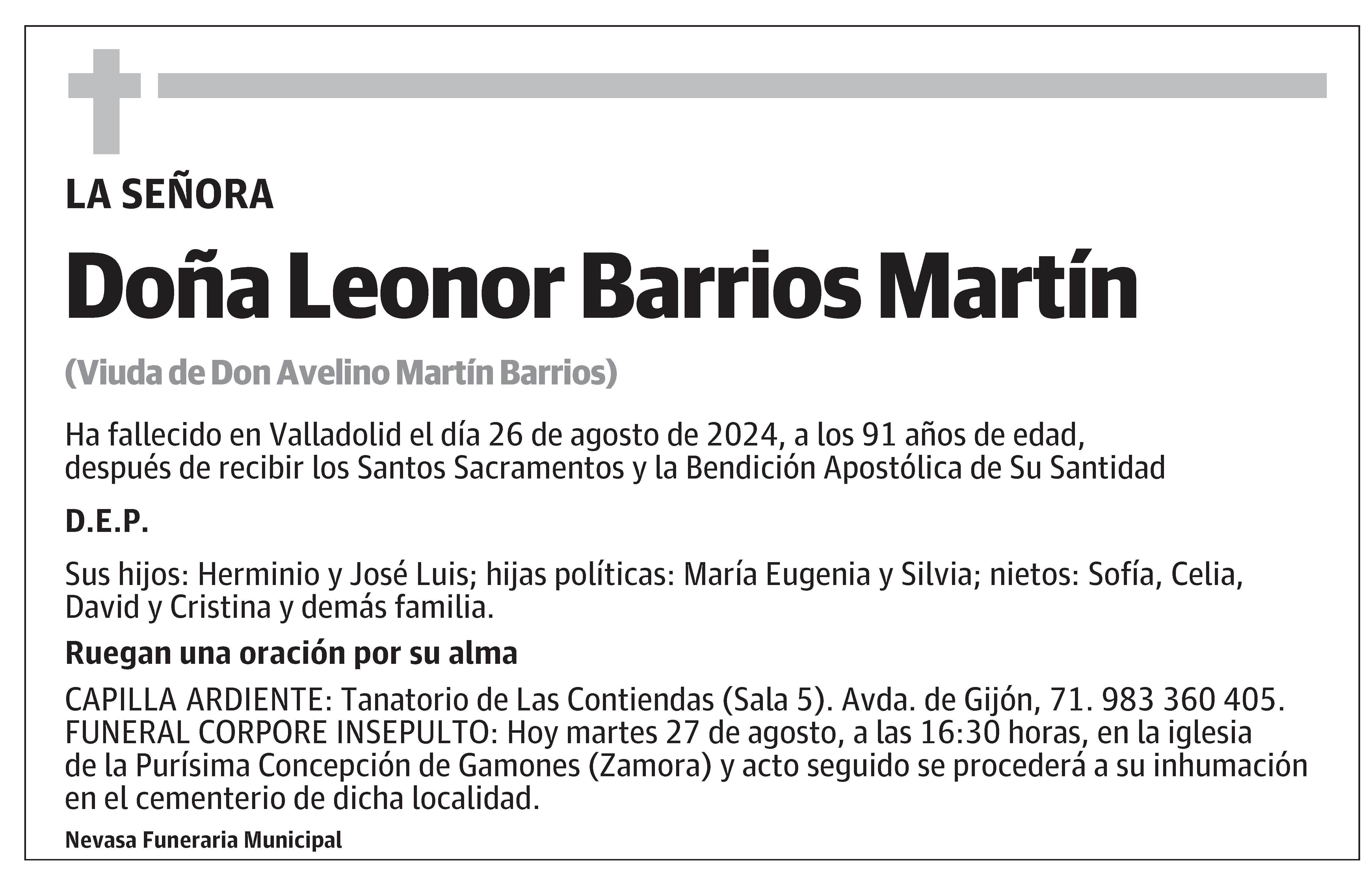 Leonor Barrios Martín