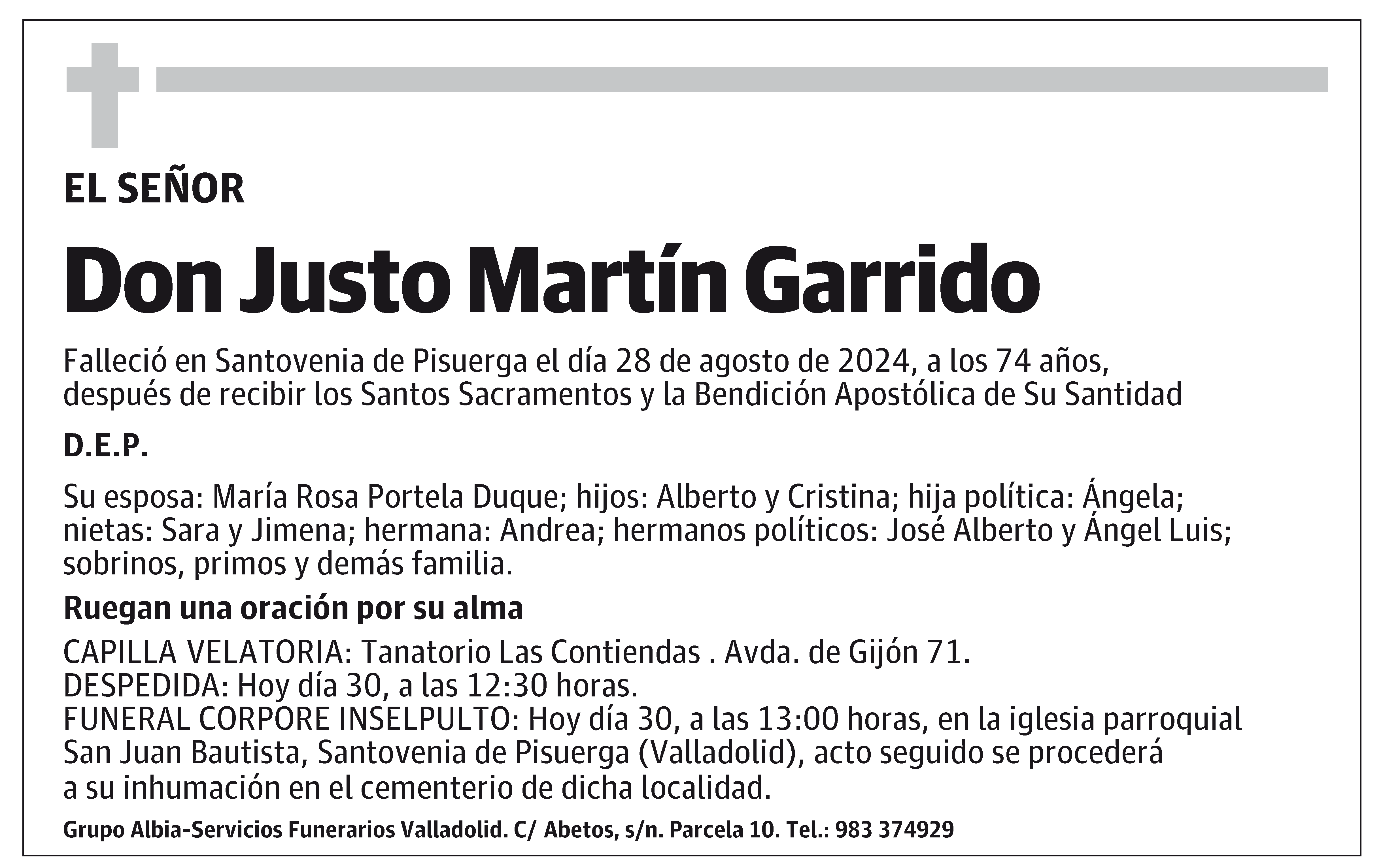 Justo Martín Garrido