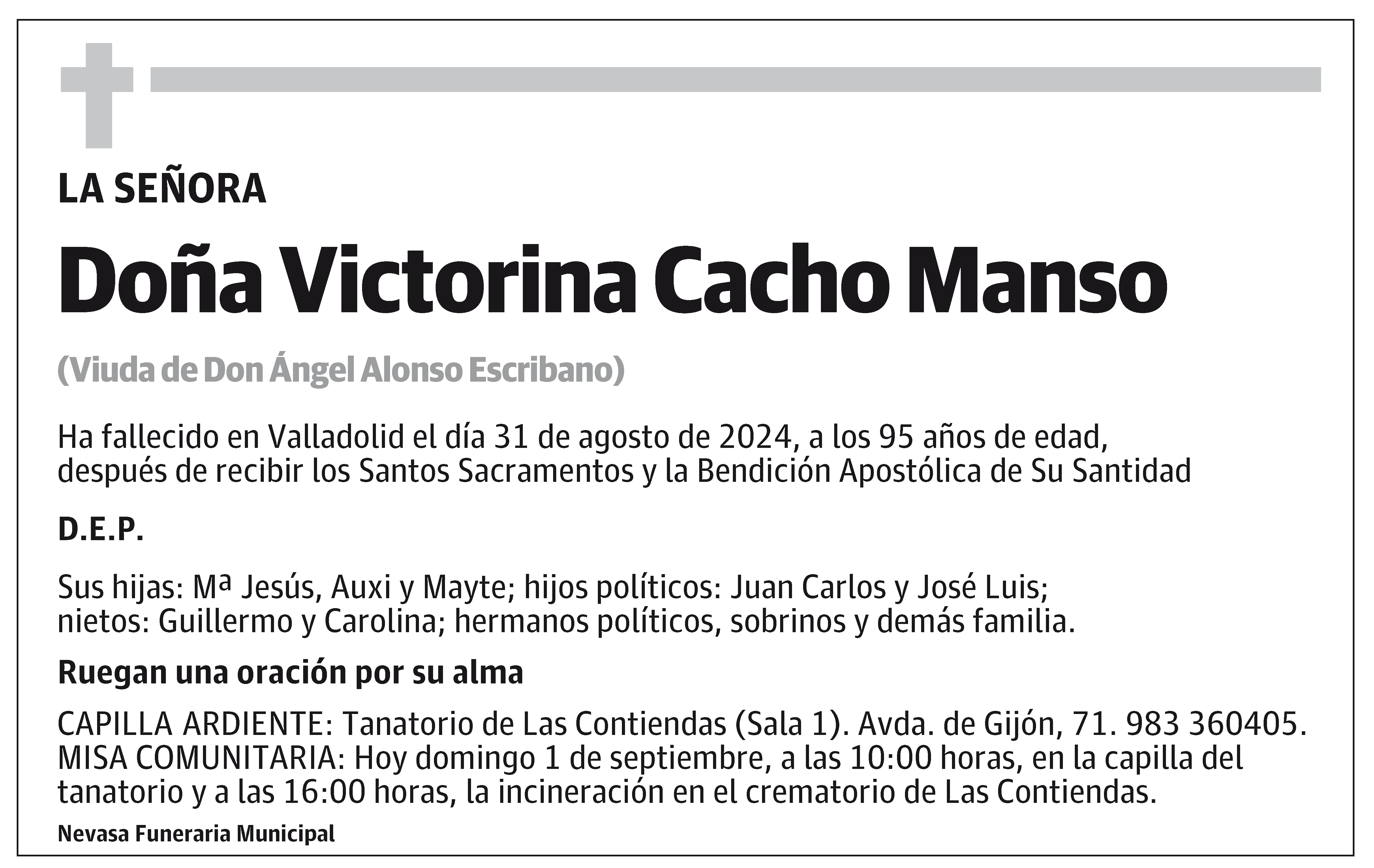 Victorina Cacho Manso