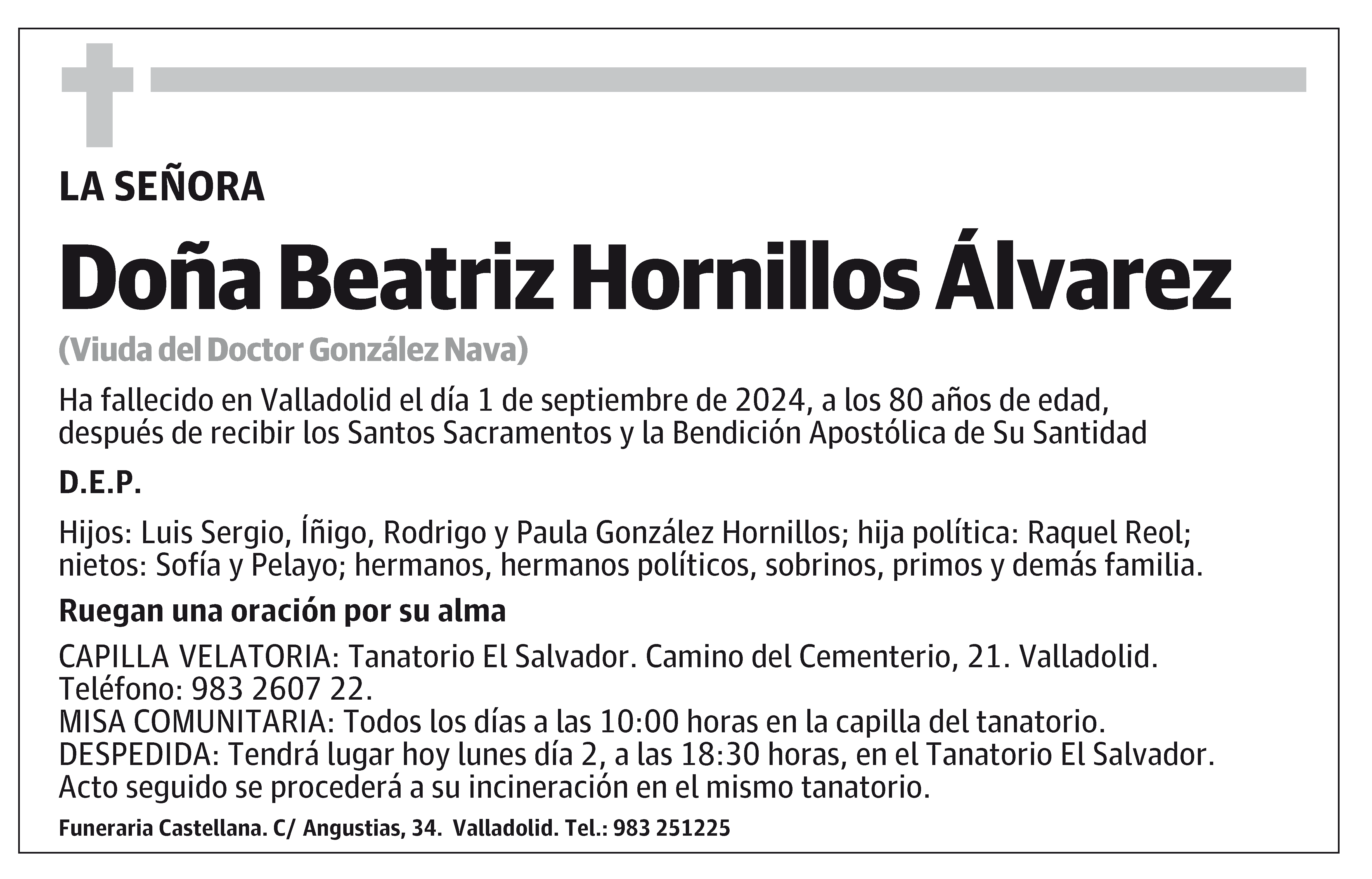 Beatriz Hornillos Álvarez