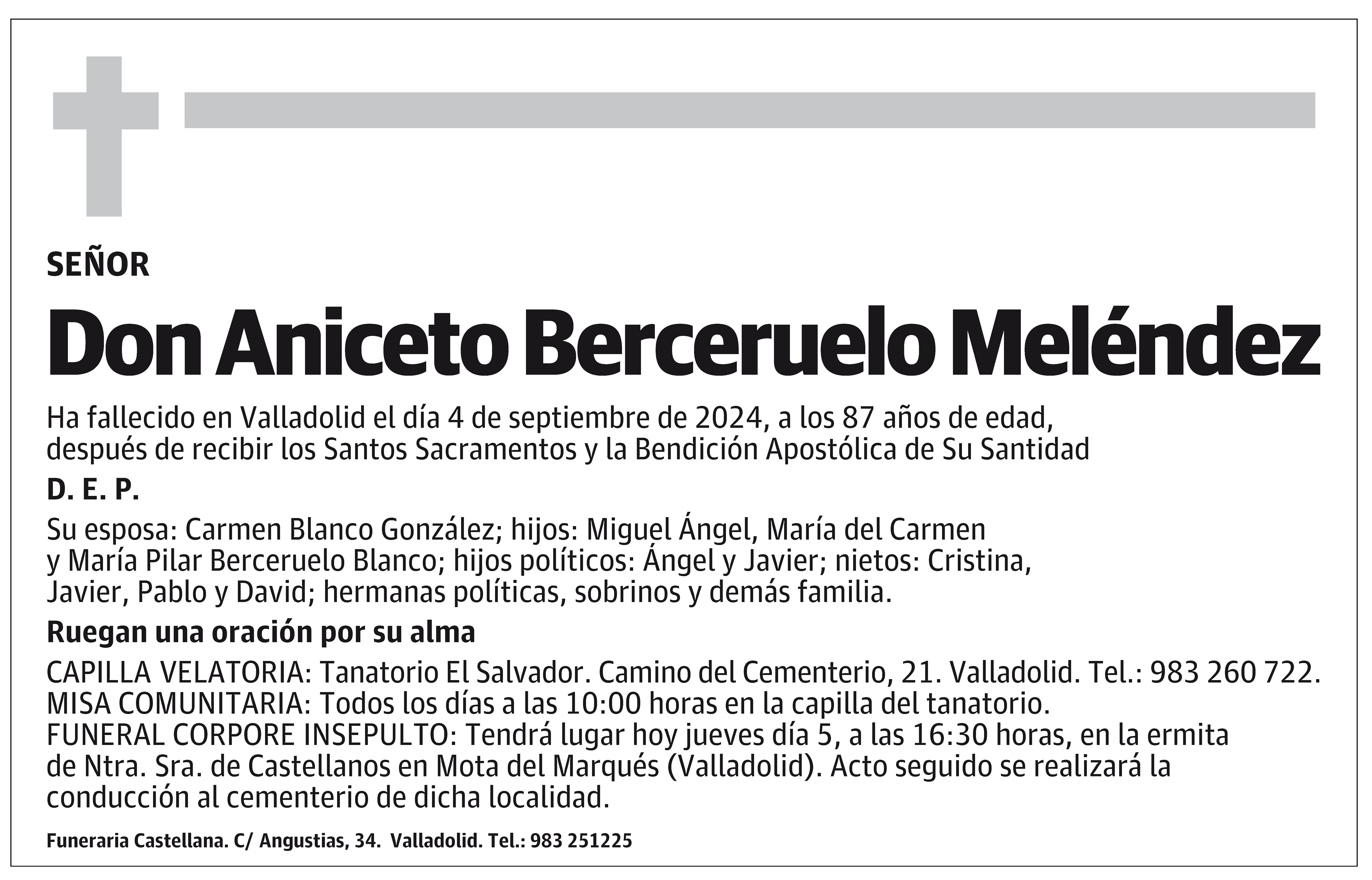 Aniceto Berceruelo Meléndez