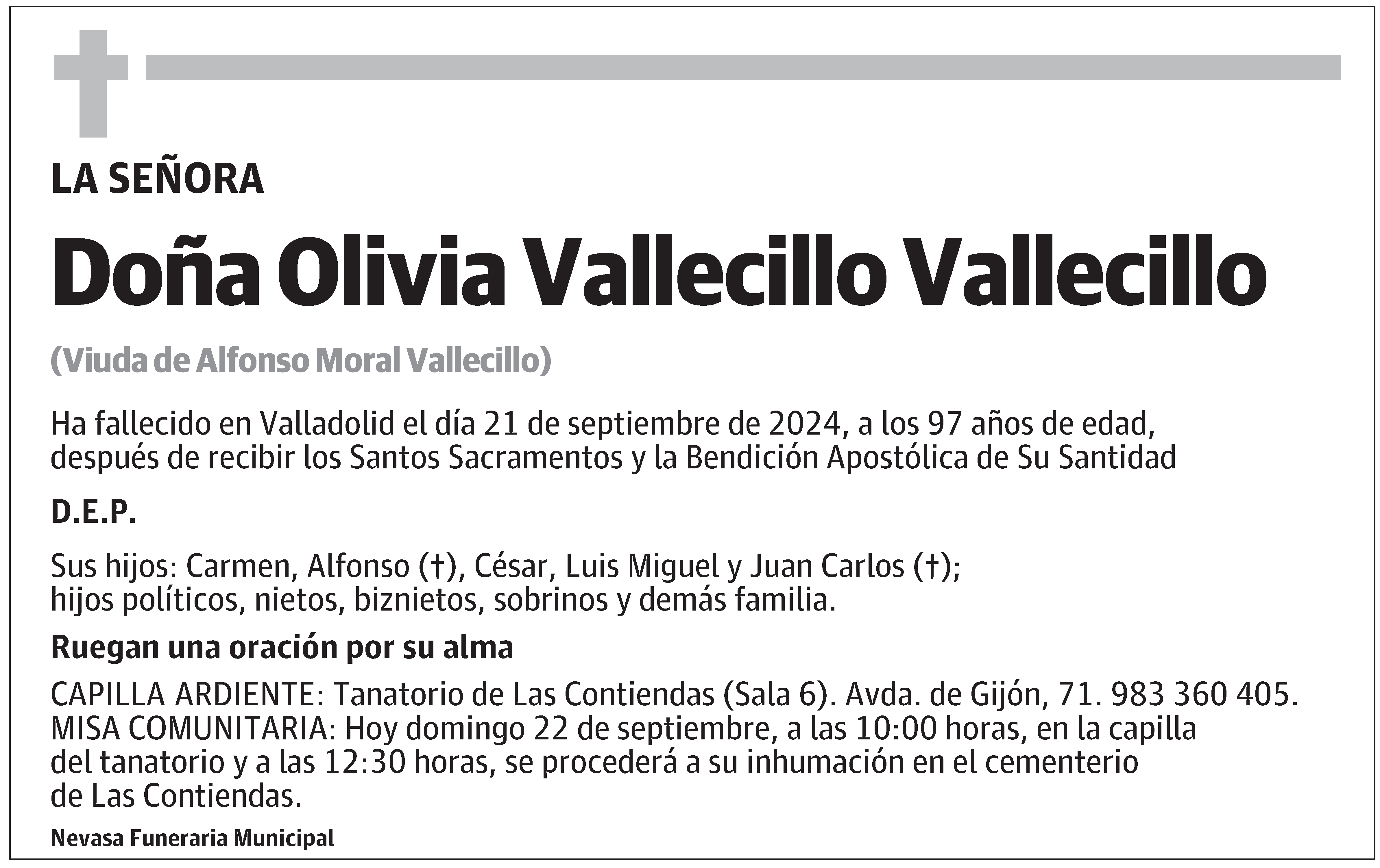 Olivia Vallecillo Vallecillo