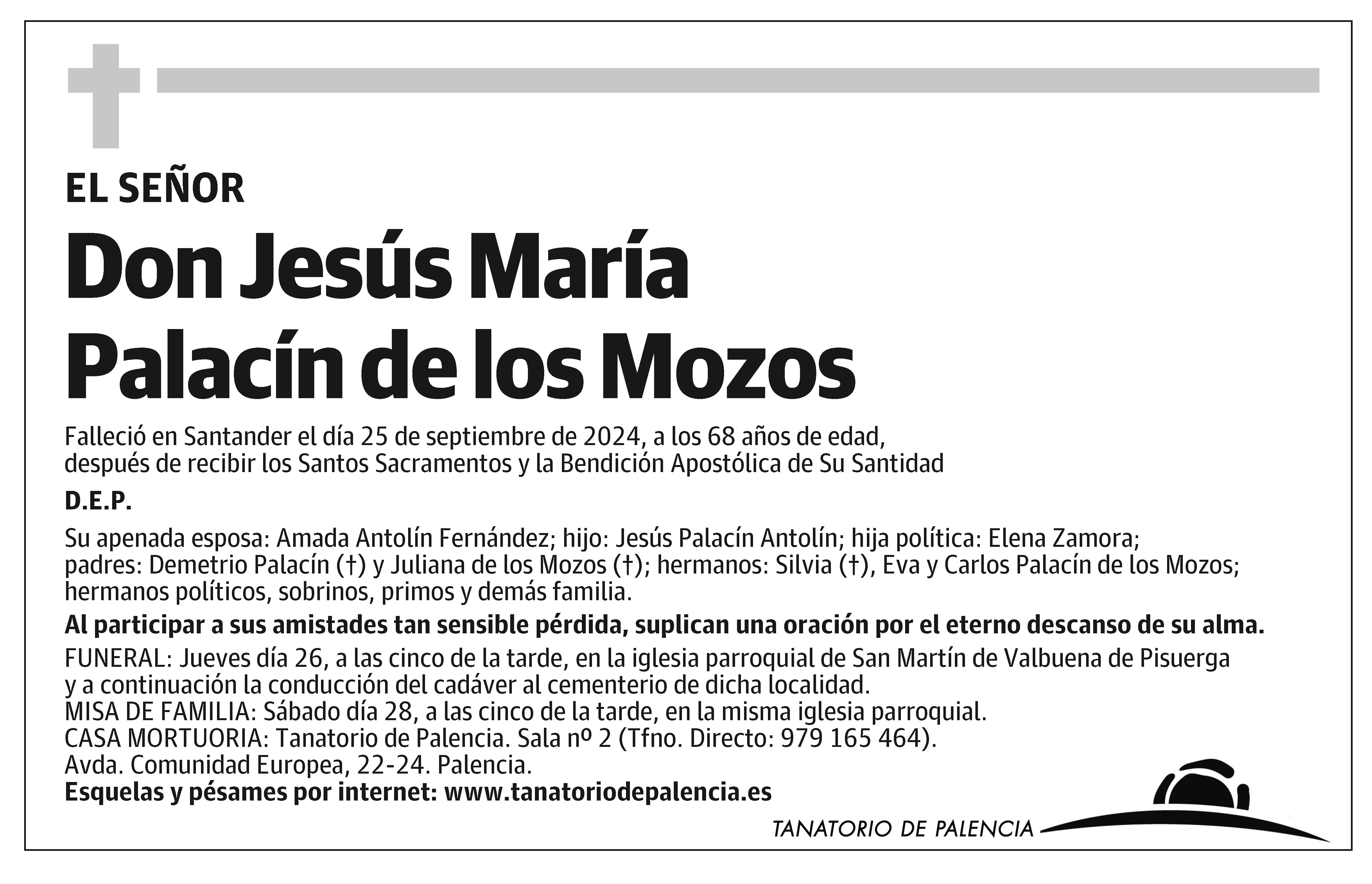 Jesús María Palacín de los Mozos