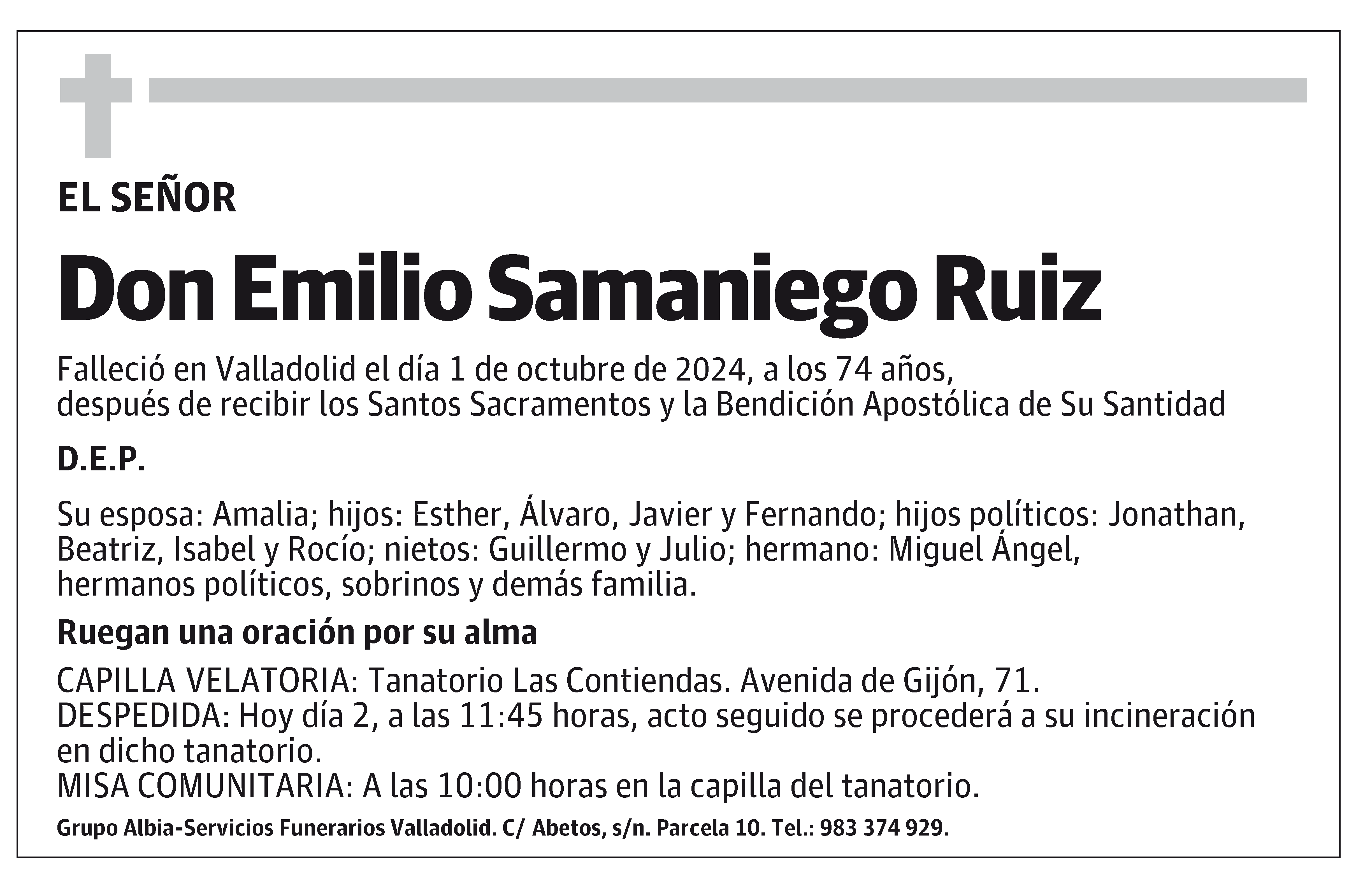 Emilio Samaniego Ruiz