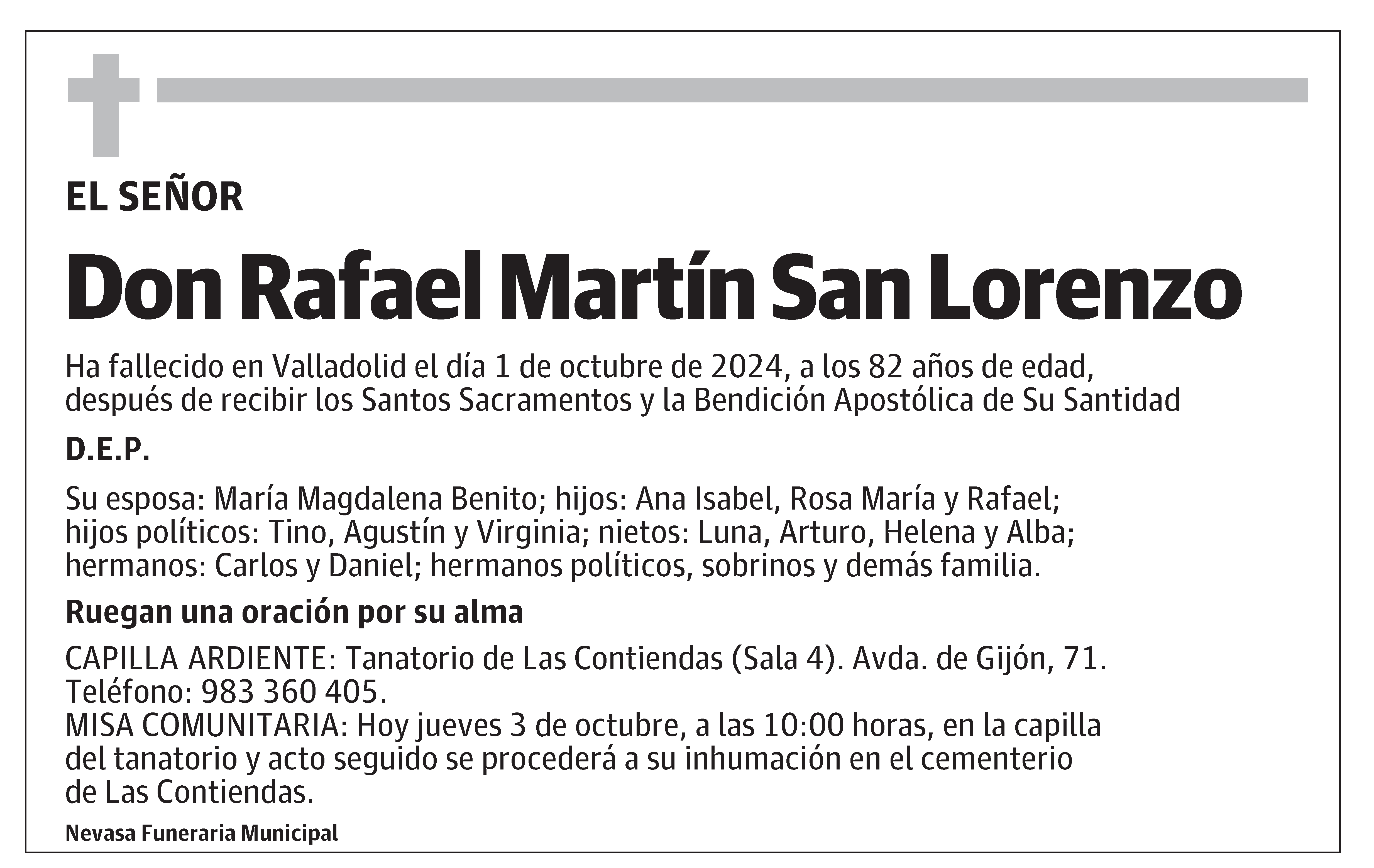 Rafael Martín San Lorenzo