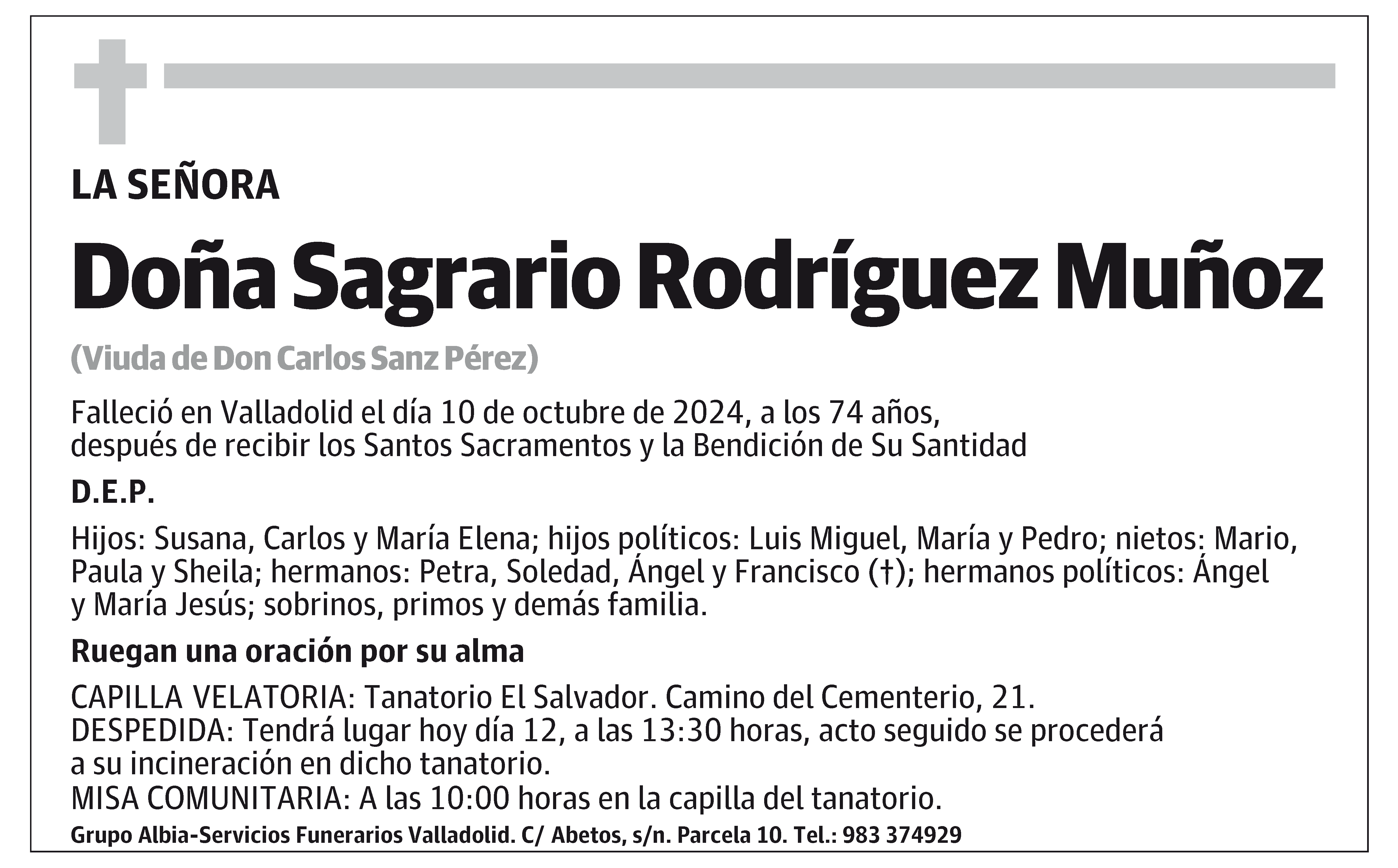 Sagrario Rodríguez Muñoz
