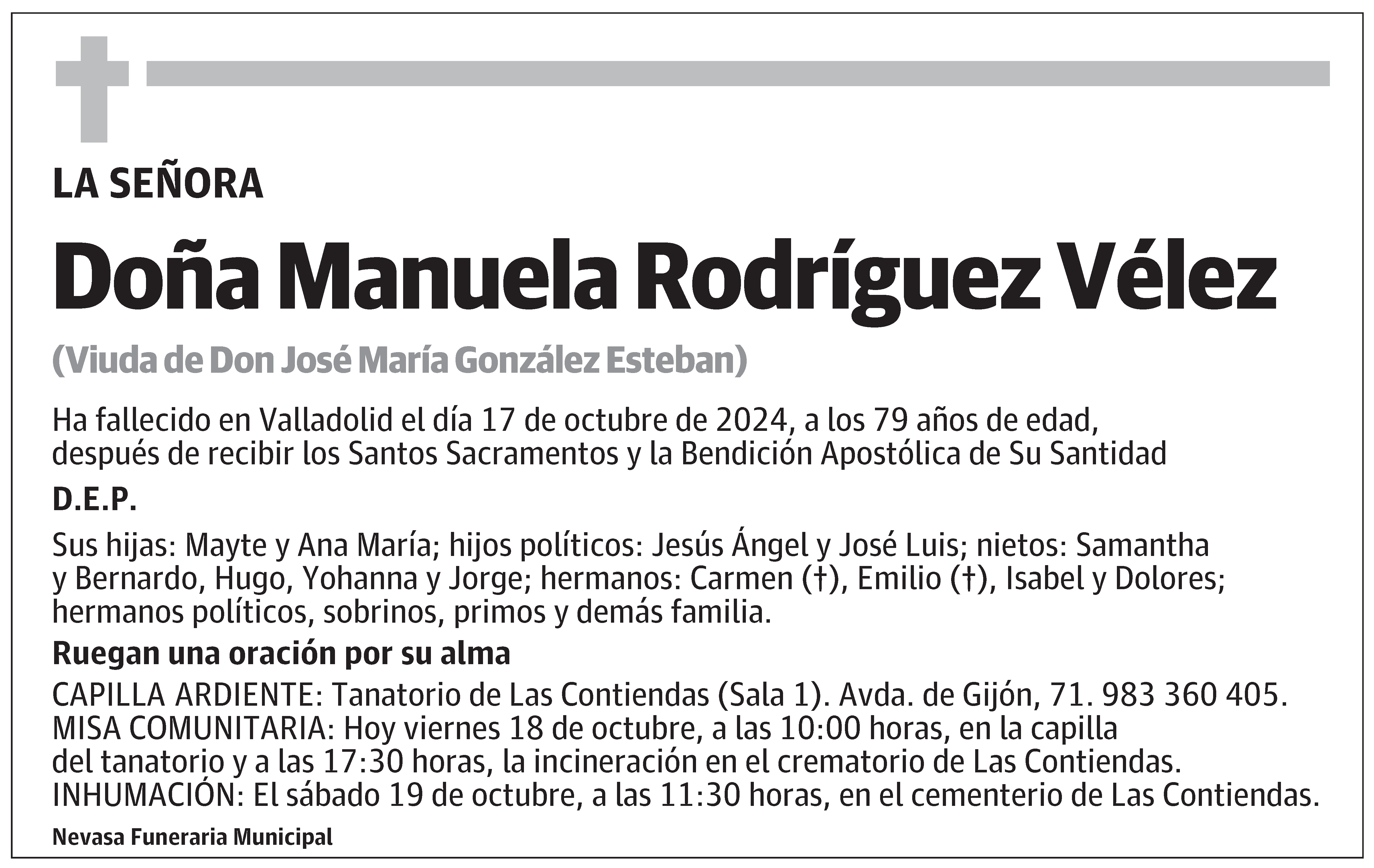 Manuela Rodríguez Vélez