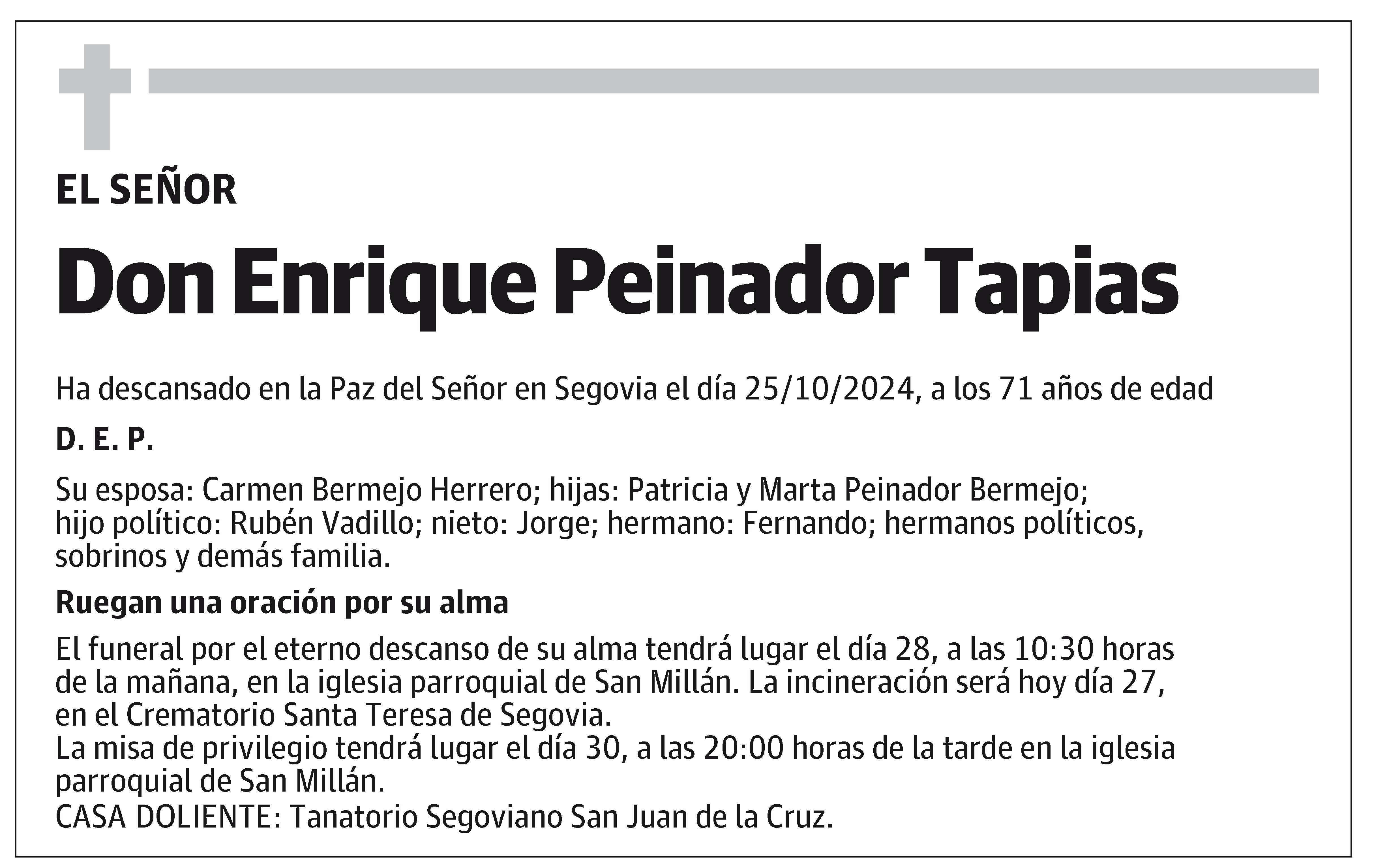 Enrique Peinador Tapias