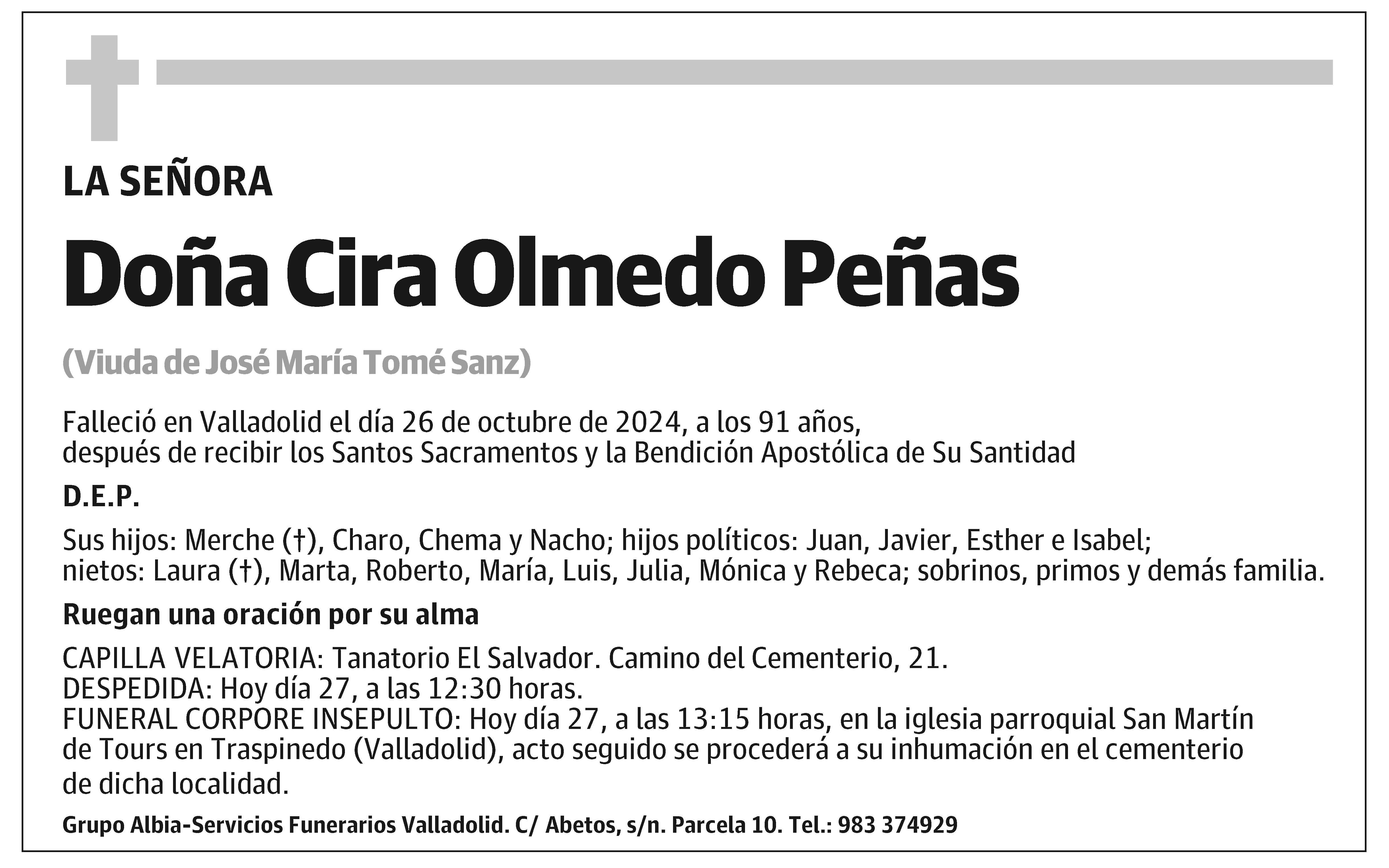 Cira Olmedo Peñas