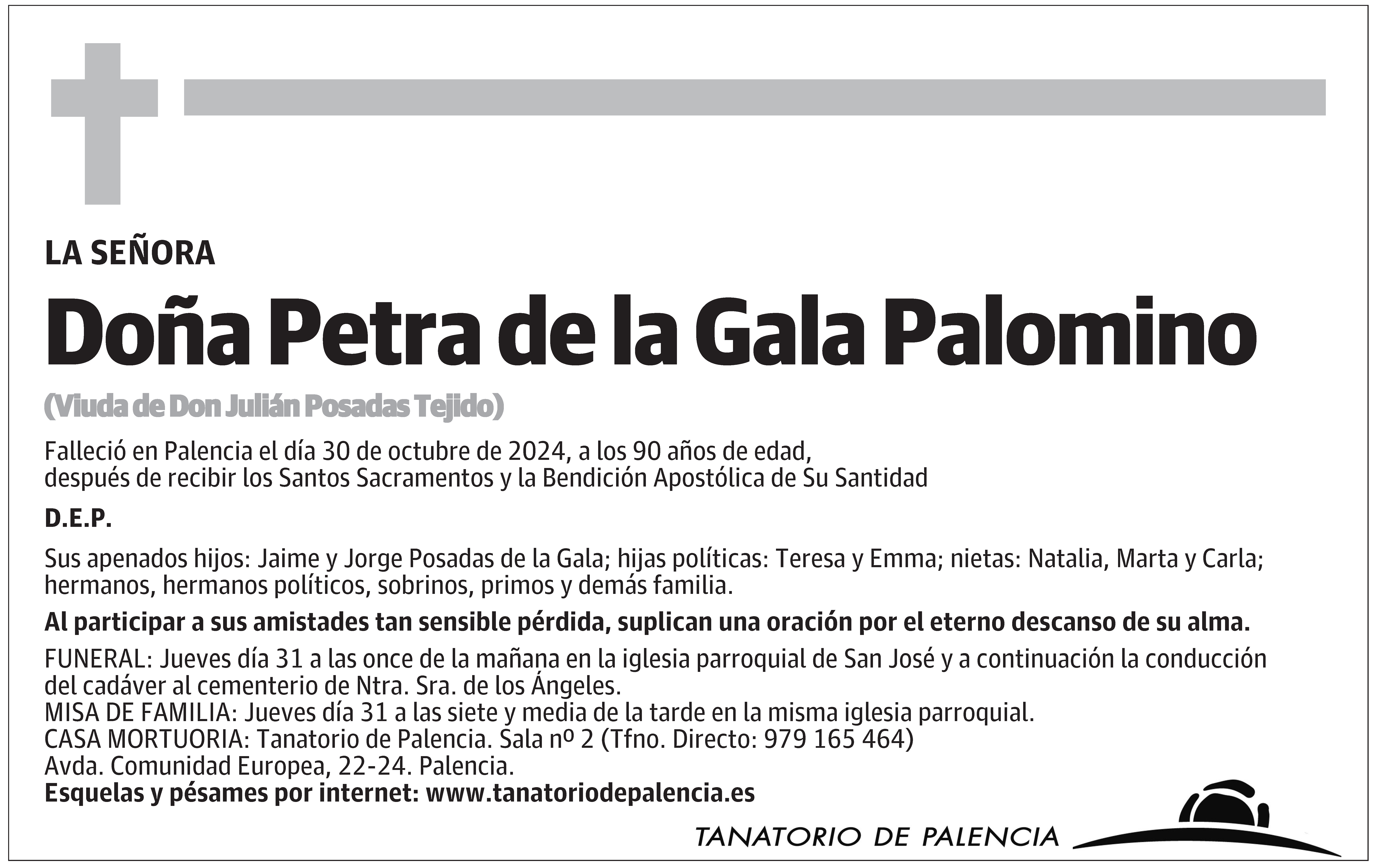 Petra de la Gala Palomino
