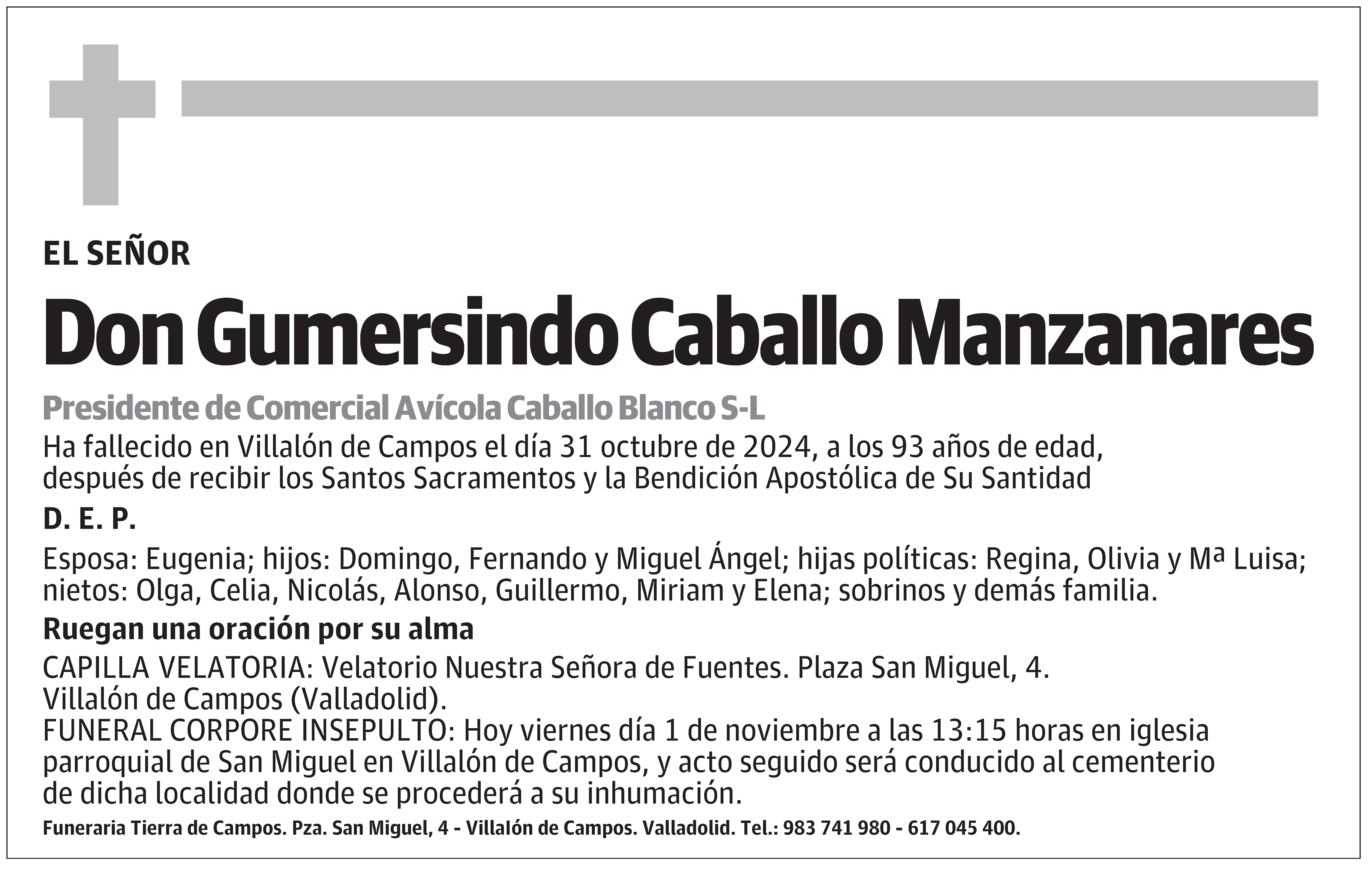 Gumersindo Caballo Manzanares