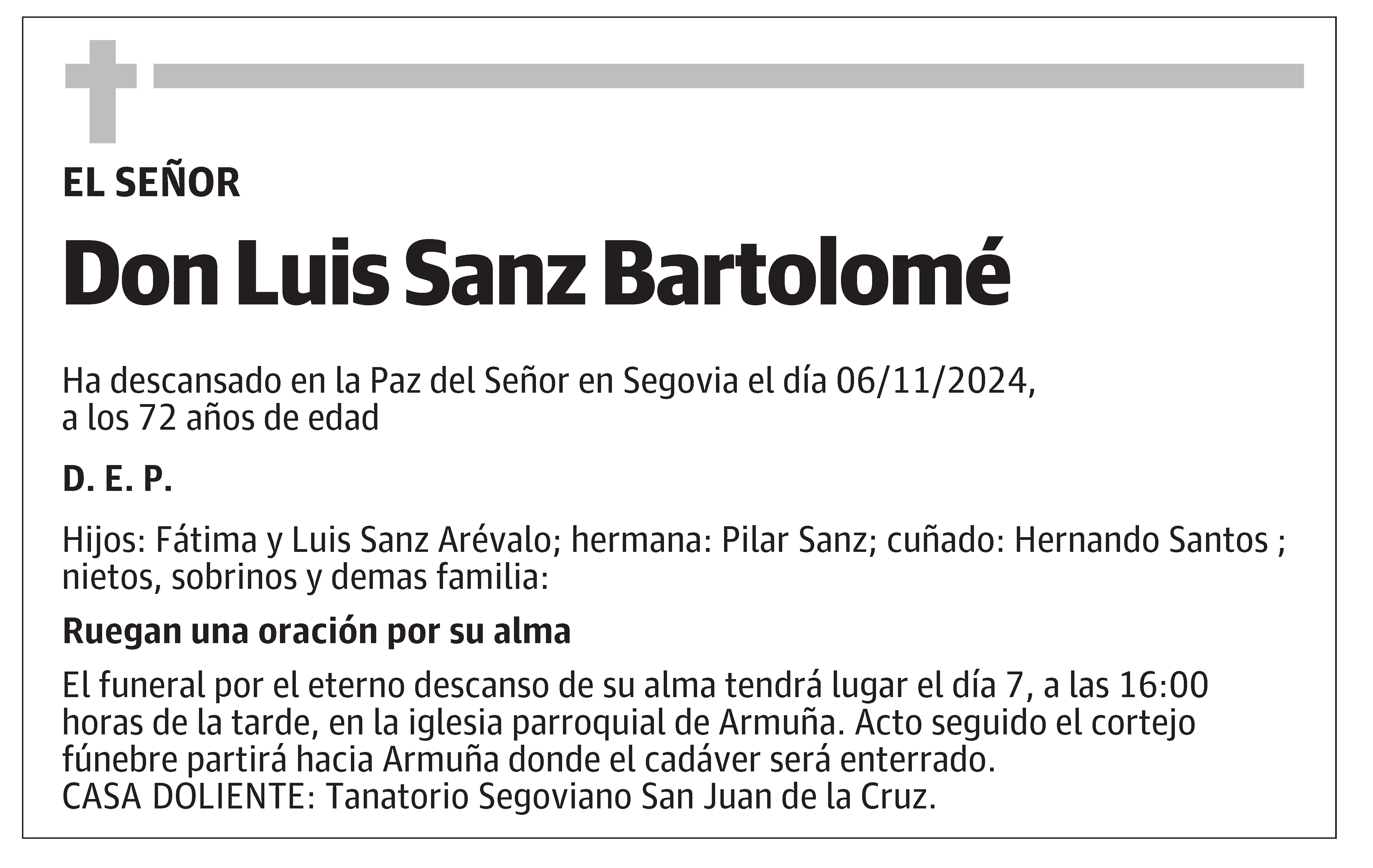 Luis Sanz Bartolomé
