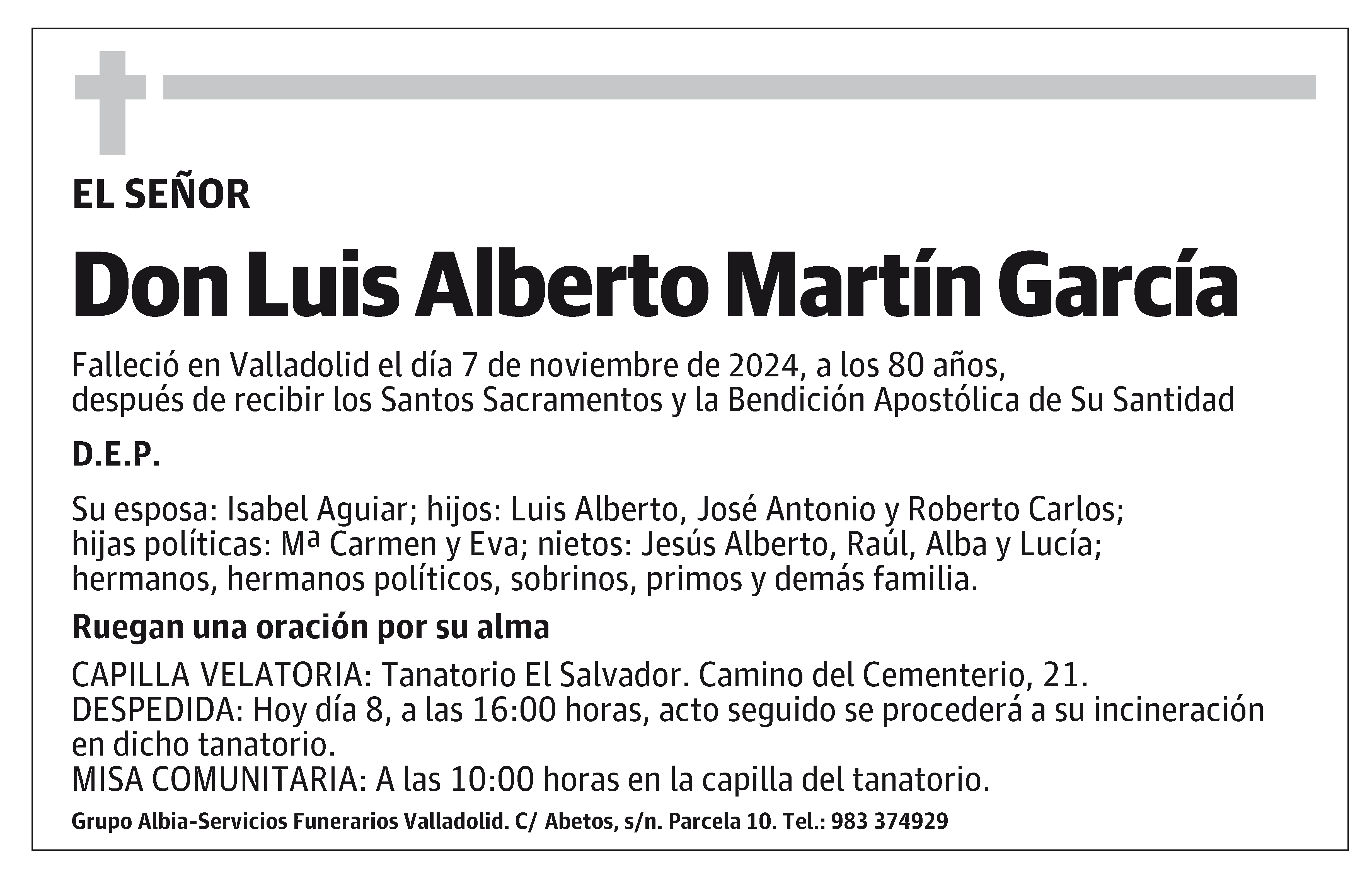 Luis Alberto Martín García
