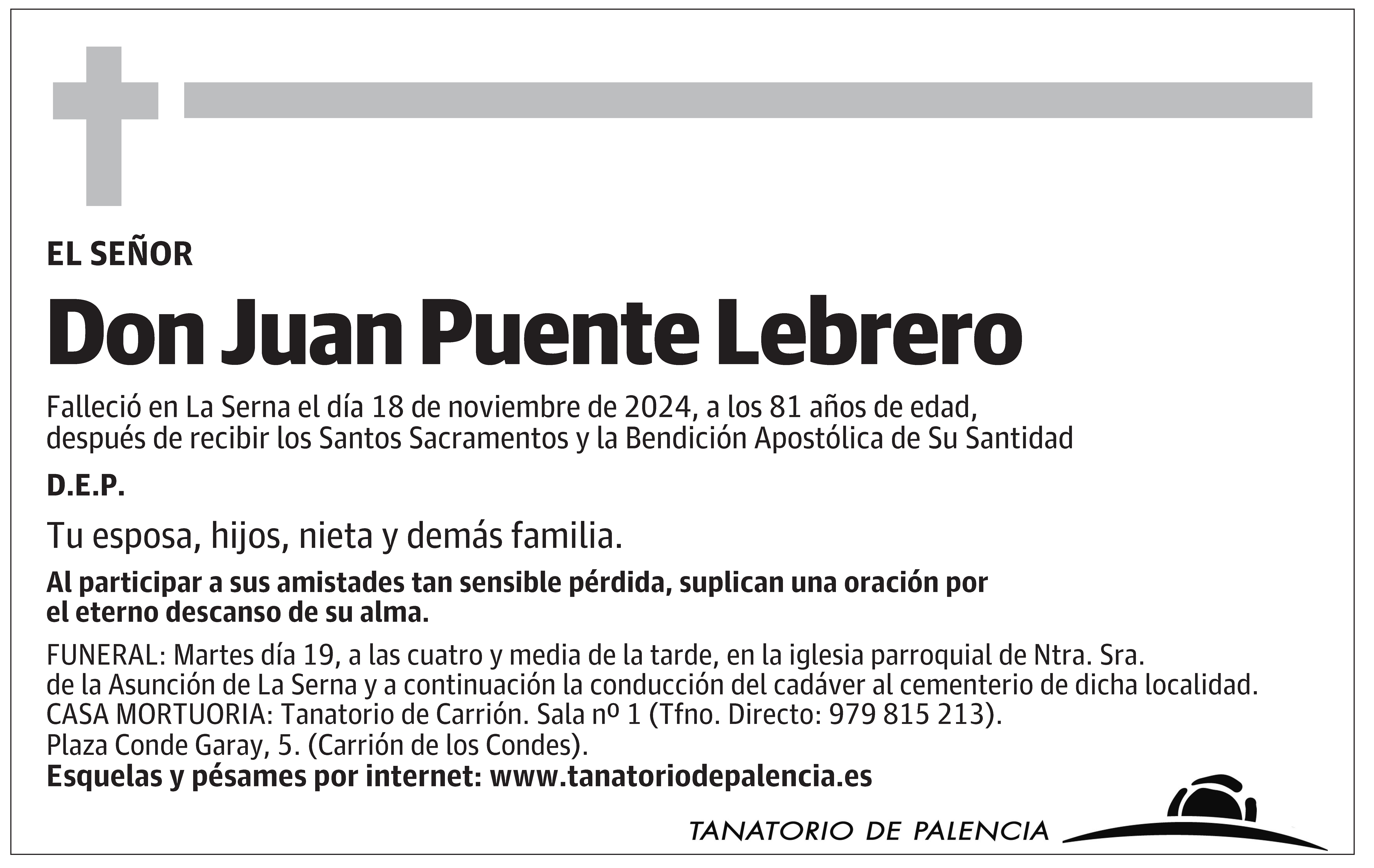 Juan Puente Lebrero