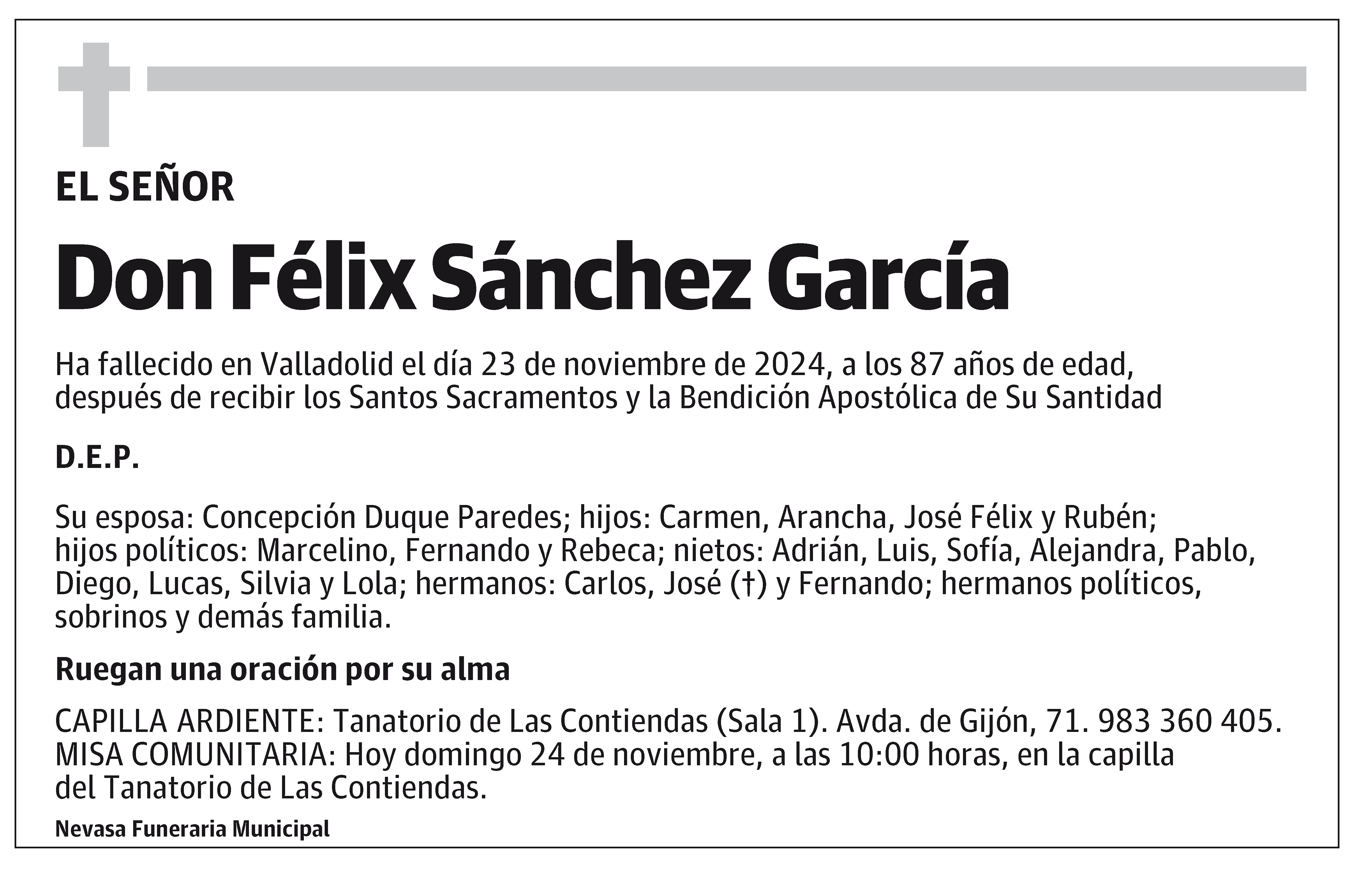 Félix Sánchez García