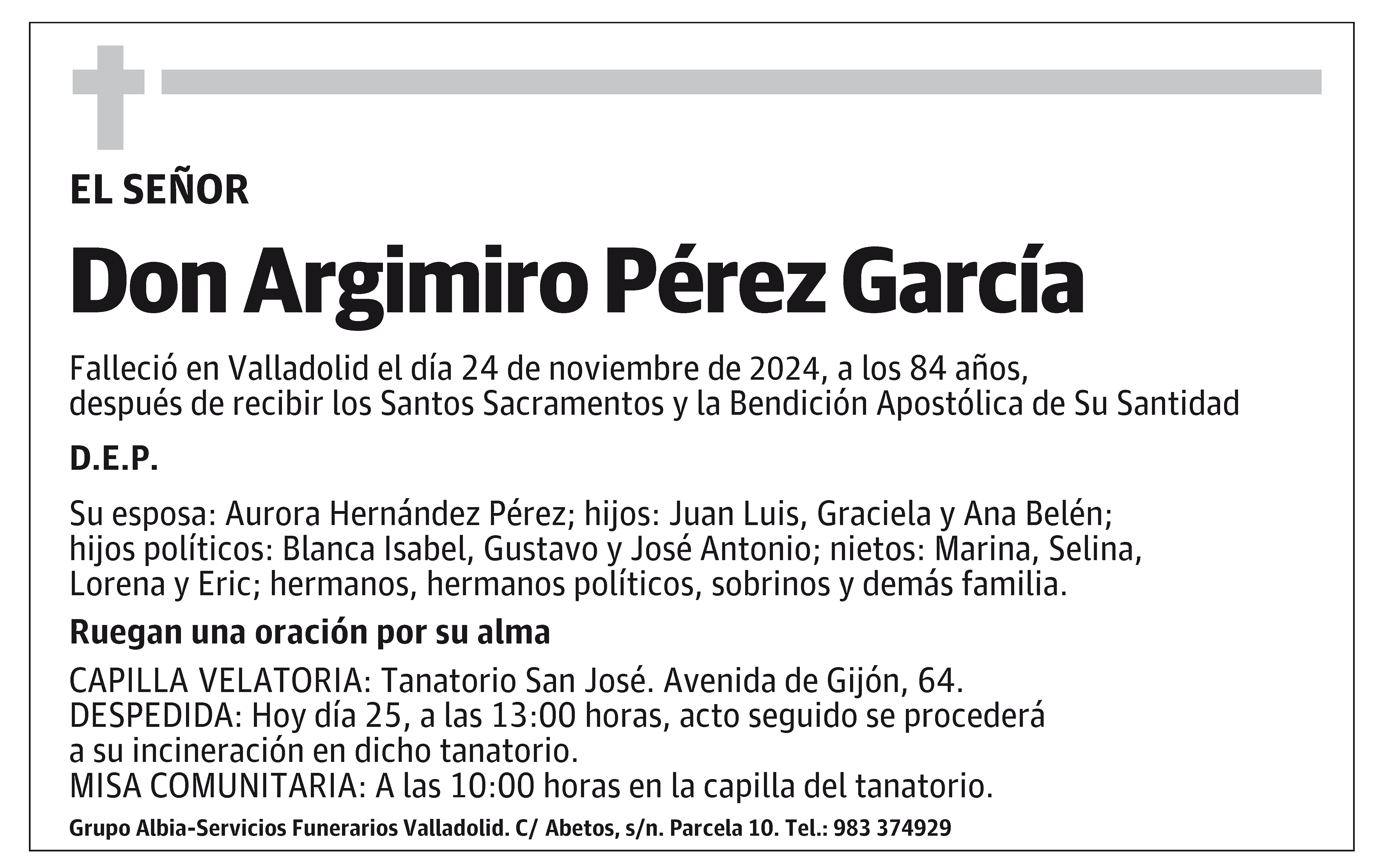 Argimiro Pérez García