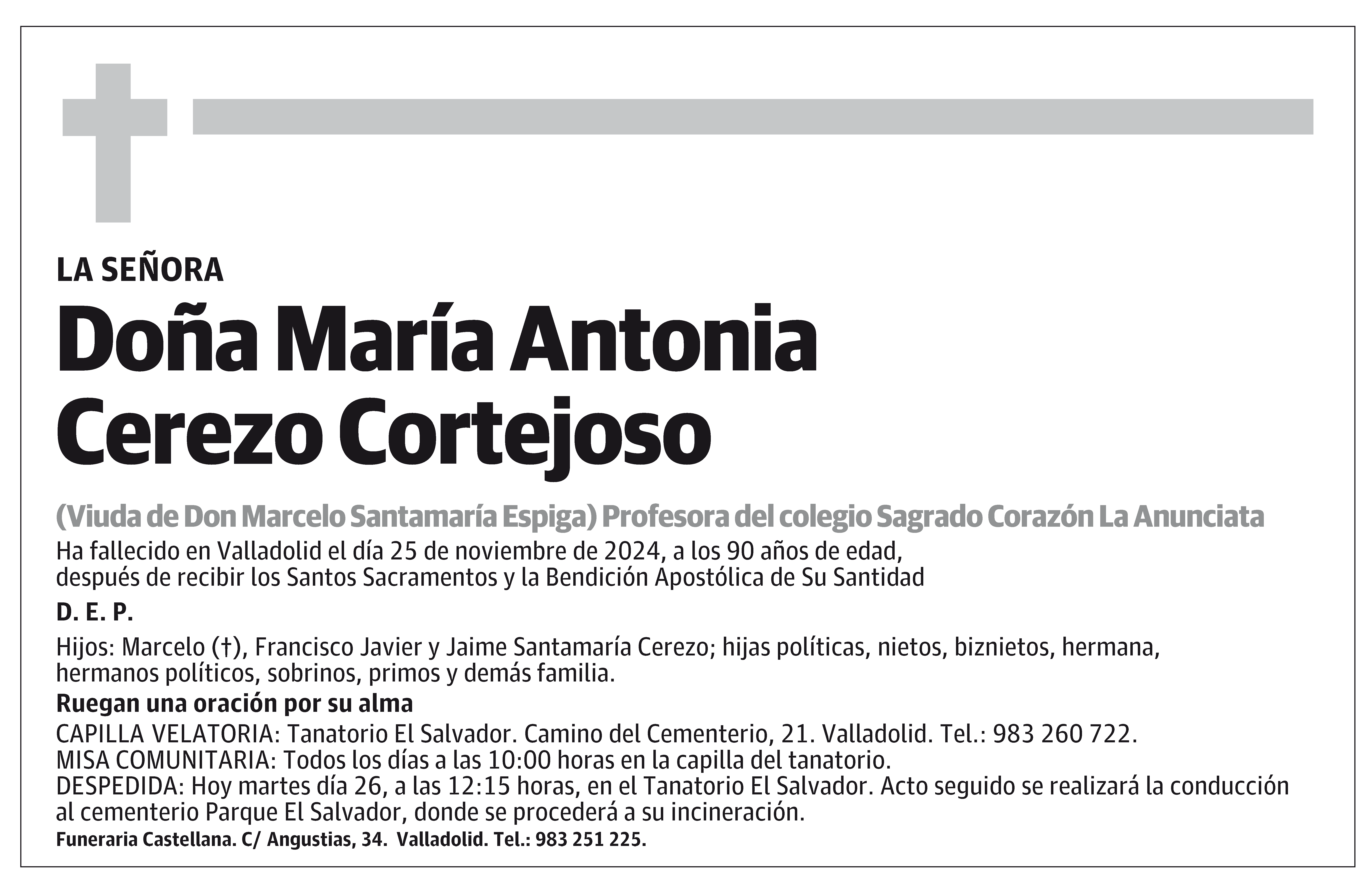 María Antonia Cerezo Cortejoso