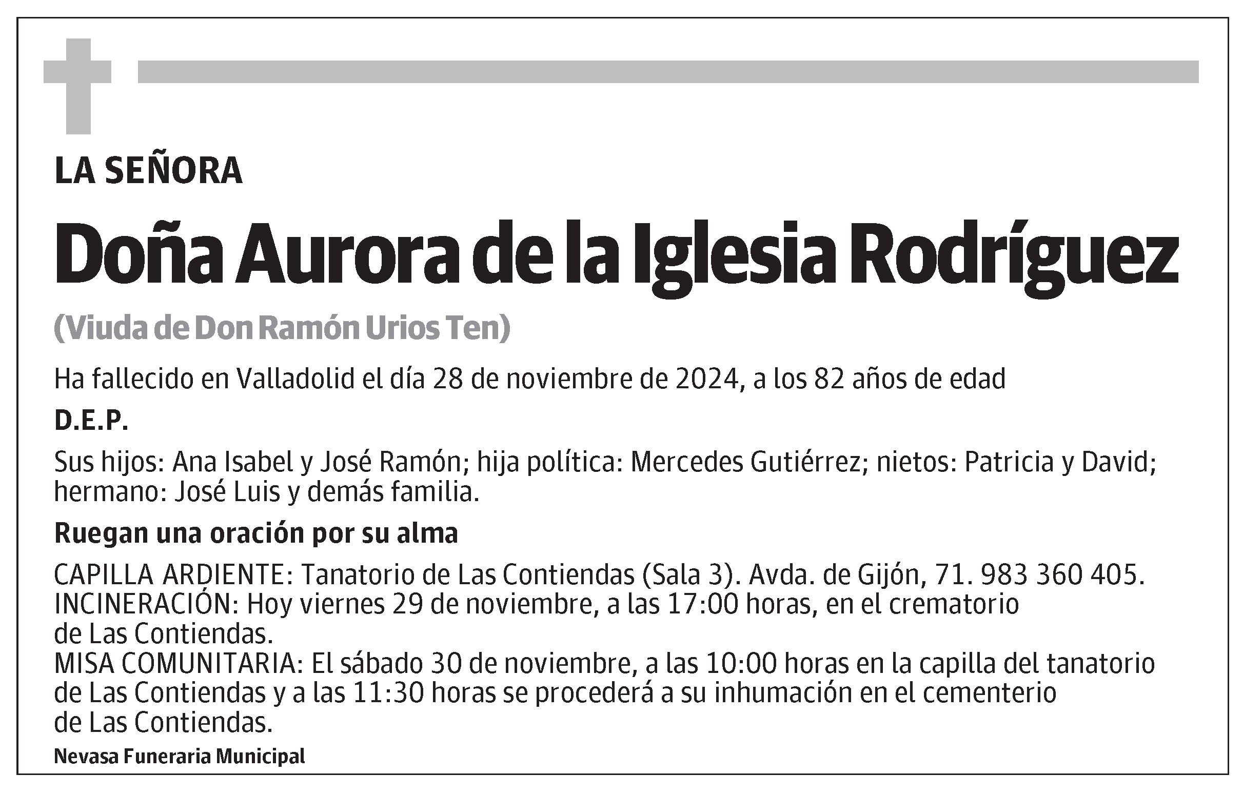 Aurora de la Iglesia Rodríguez