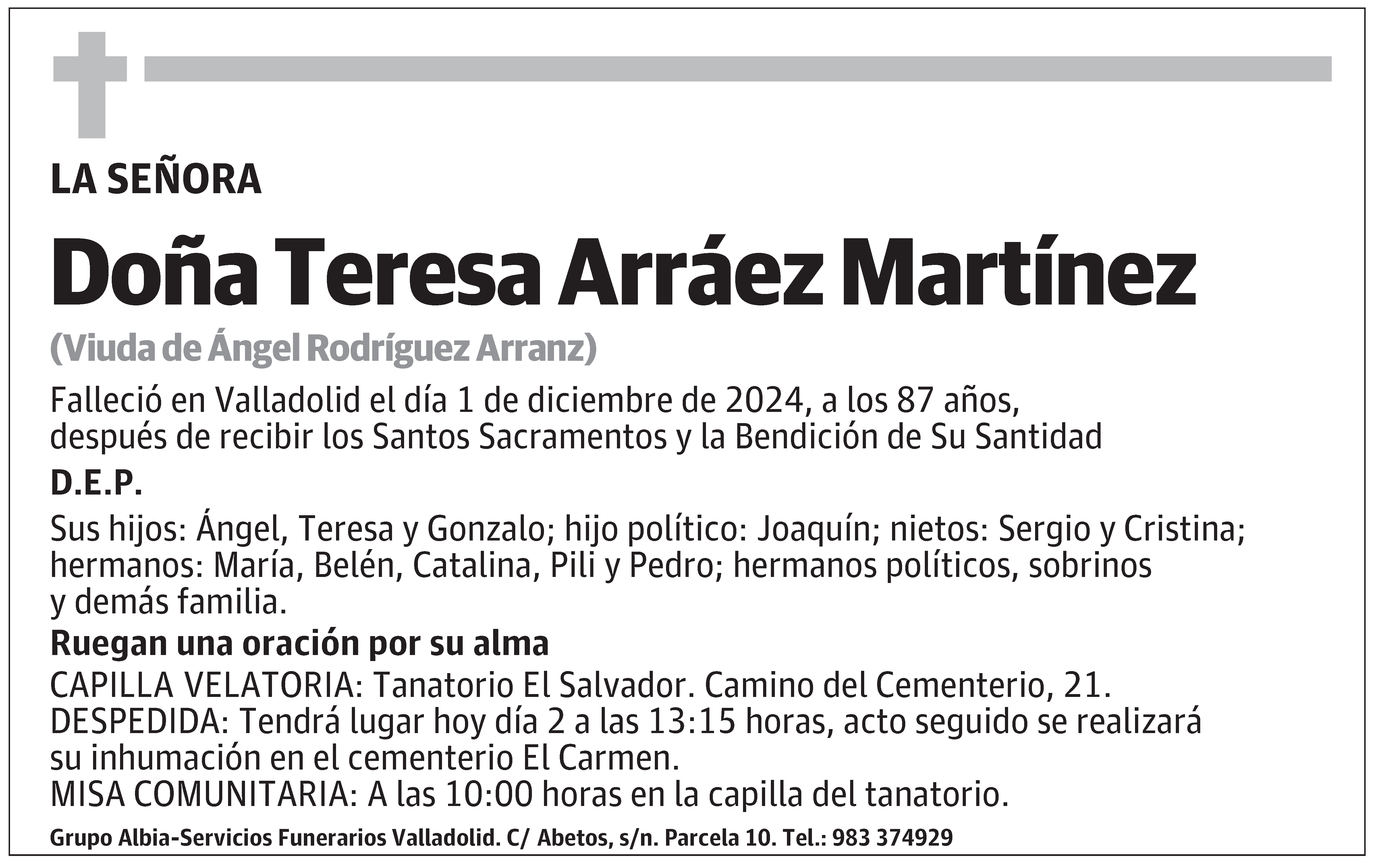 Teresa Arráez Martínez