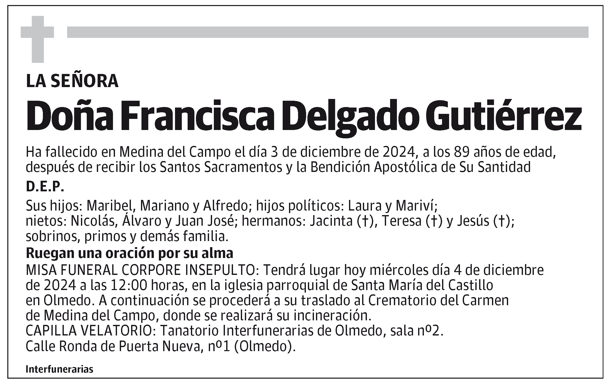 Francisca Delgado Gutiérrez