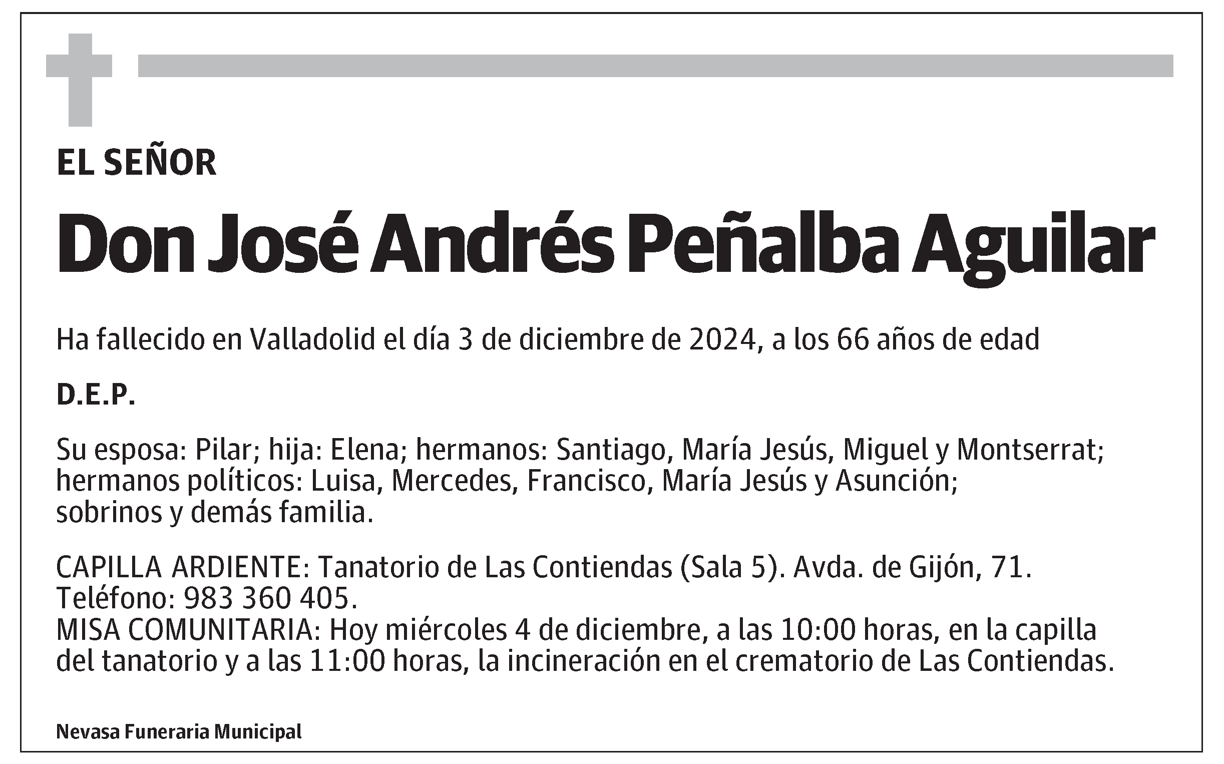 José Andrés Peñalba Aguilar