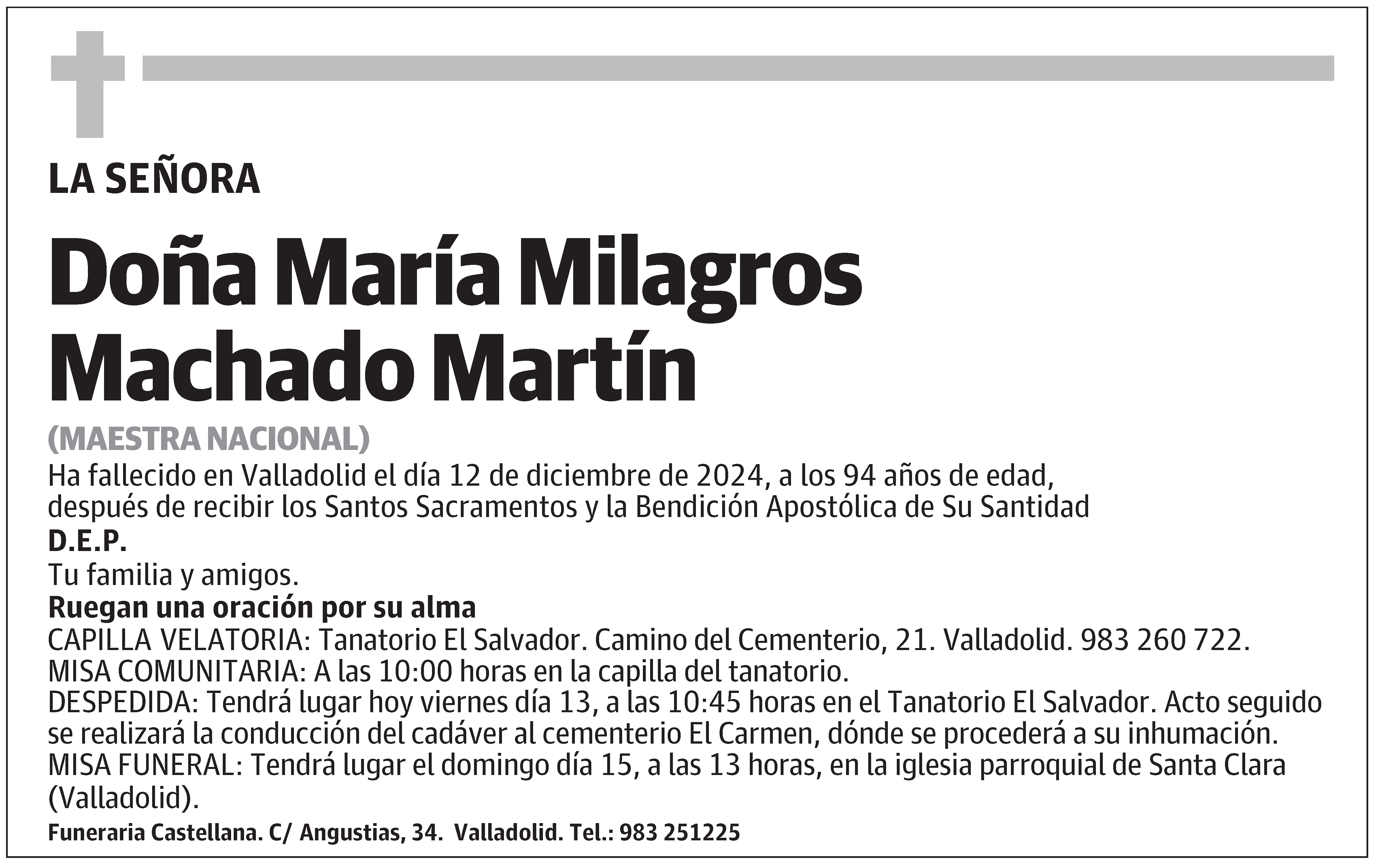 María Milagros Machado Martín